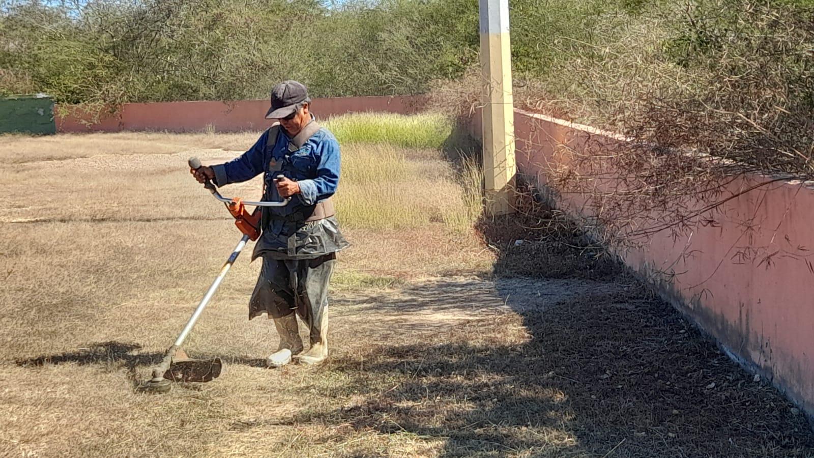 $!El Estadio de Beisbol Elpidio Osuna es remozado para recibir Juego del Recuerdo