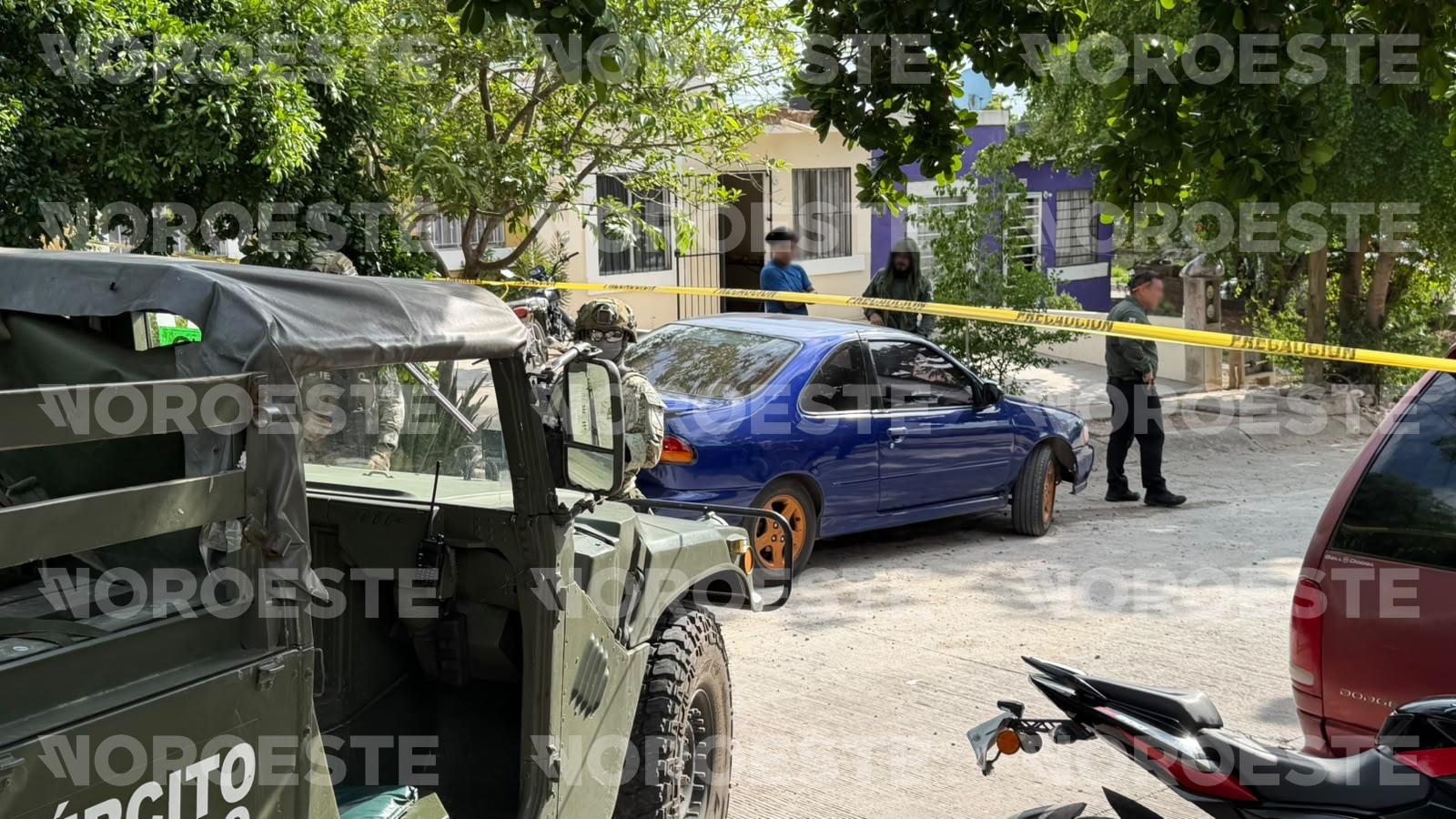 $!Hieren de un disparo en la cabeza a un joven en Urbivilla del Real, en Mazatlán