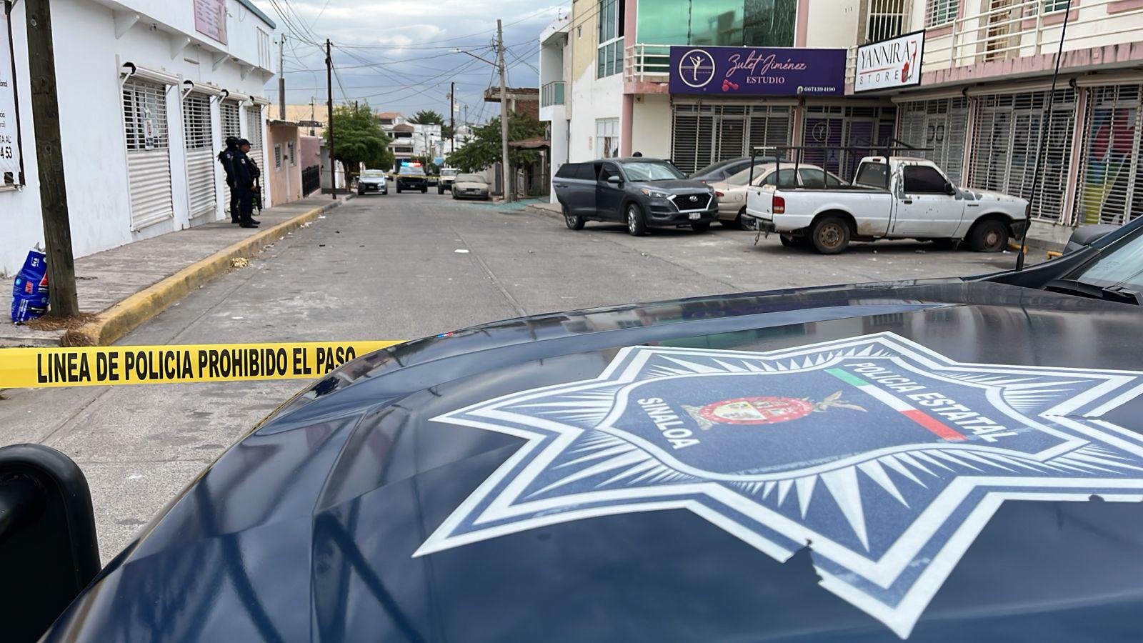 $!Balean dos inmuebles de la colonia Benito Juárez, en Culiacán