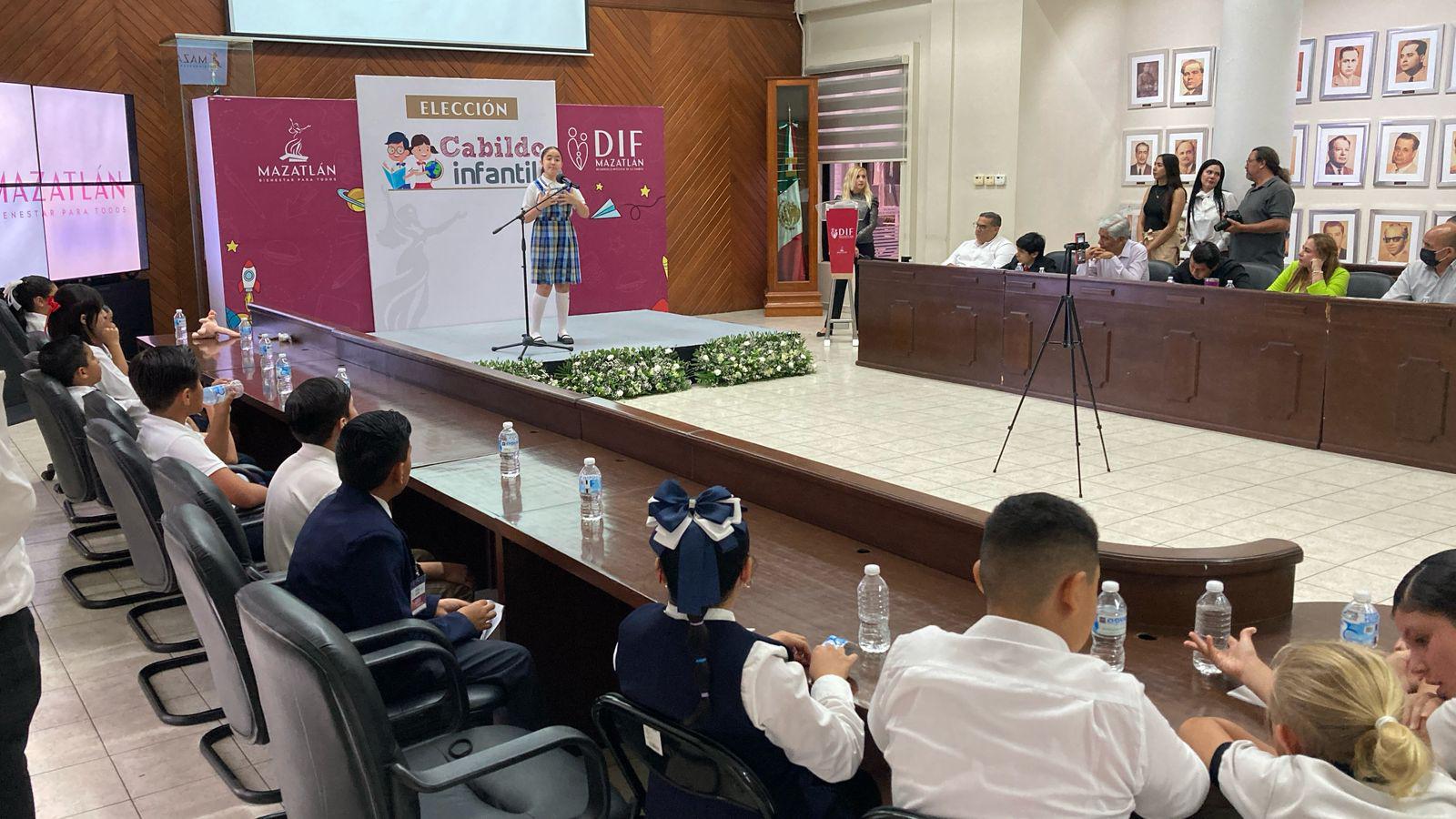 $!Elige el Sistema DIF a los representantes de la generación 2025 del Cabildo Infantil de Mazatlán