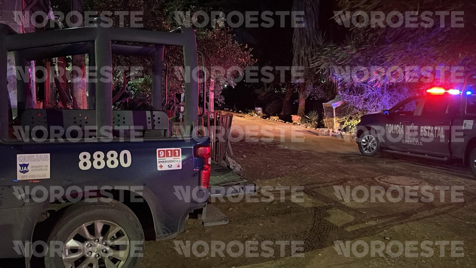 $!Ataque a balazos deja un hombre herido en el Palmito Viejo, en Culiacán