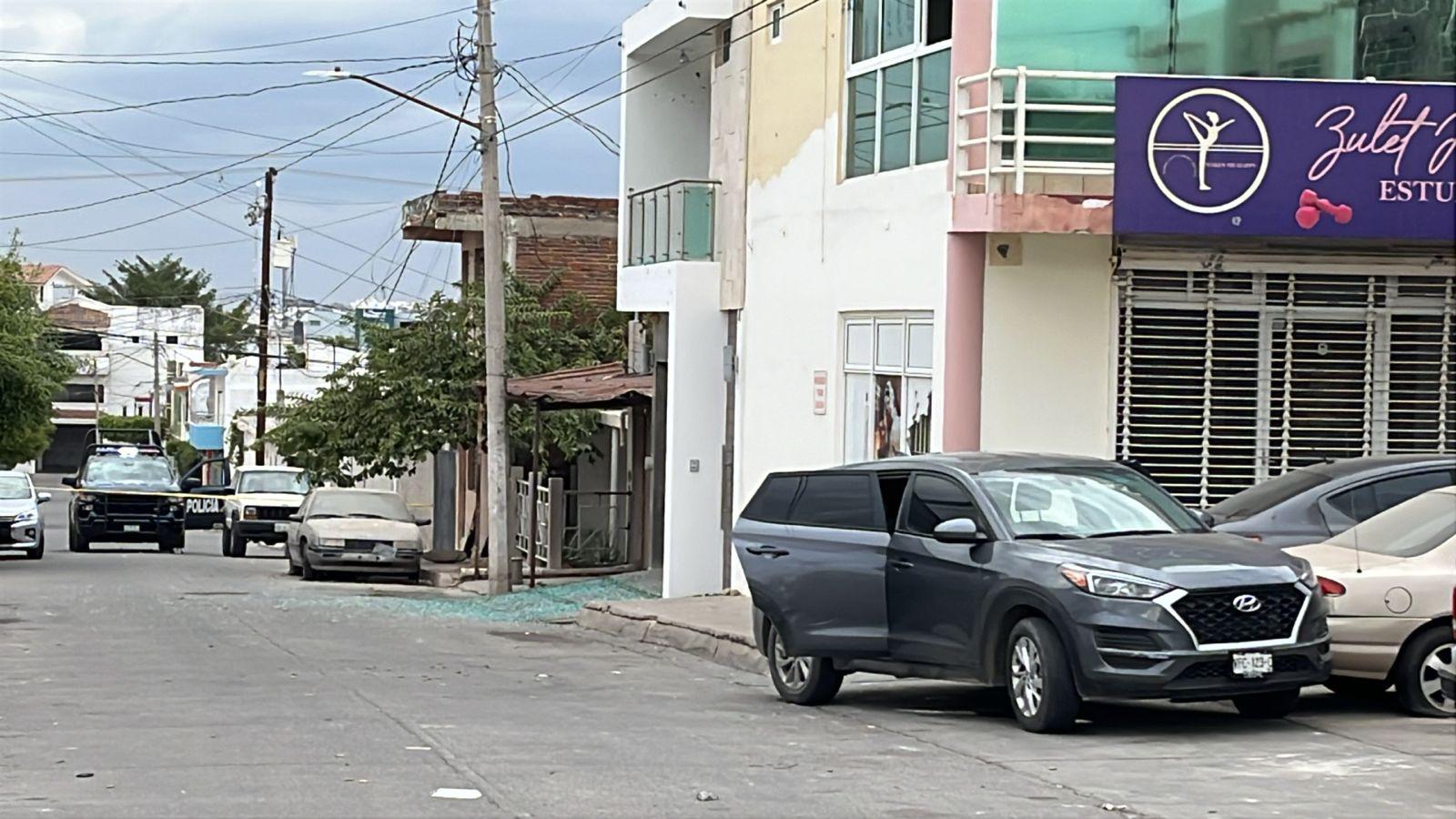 $!Balean dos inmuebles de la colonia Benito Juárez, en Culiacán