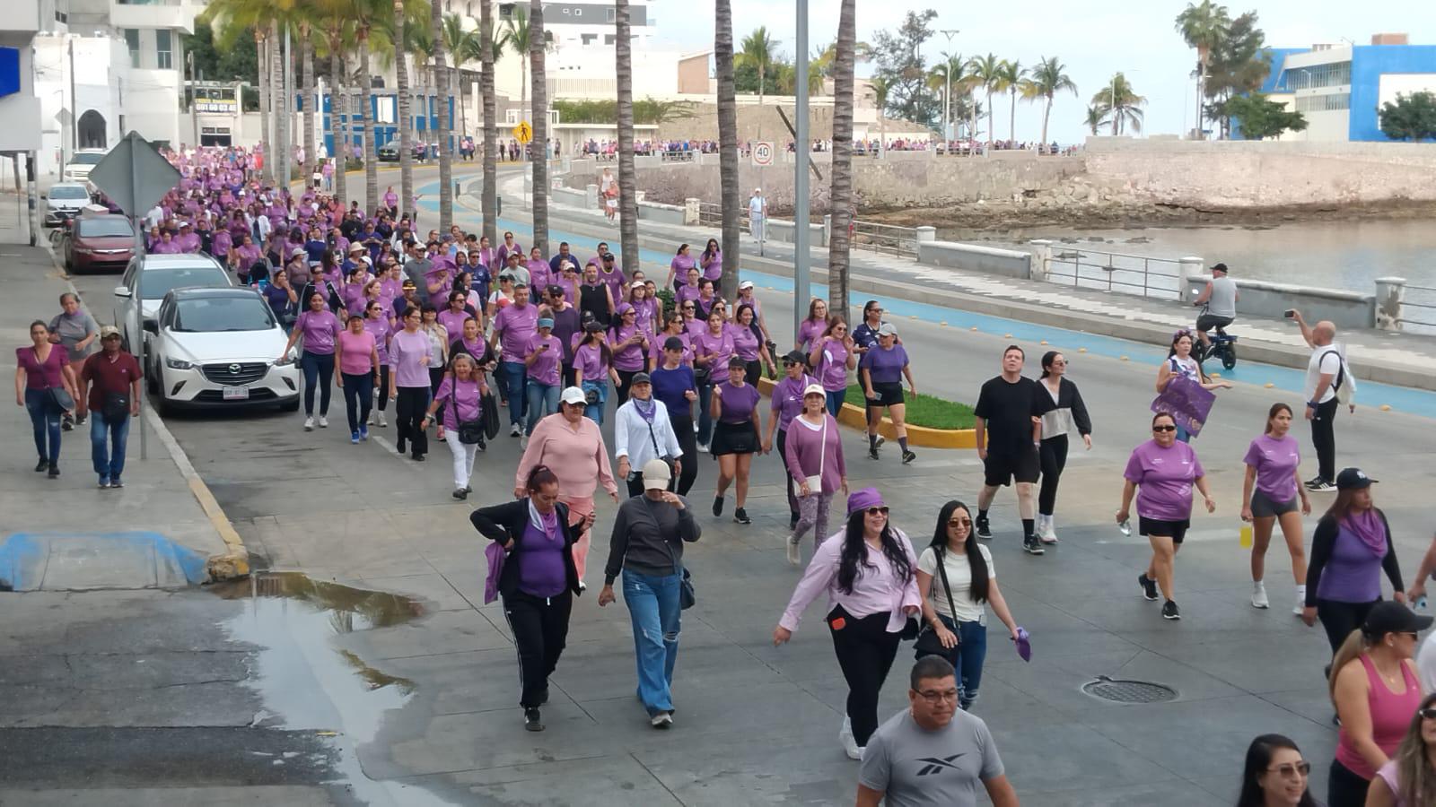$!Mazatlán conmemora el 8M con caminata institucional, entre promesas y ausencias