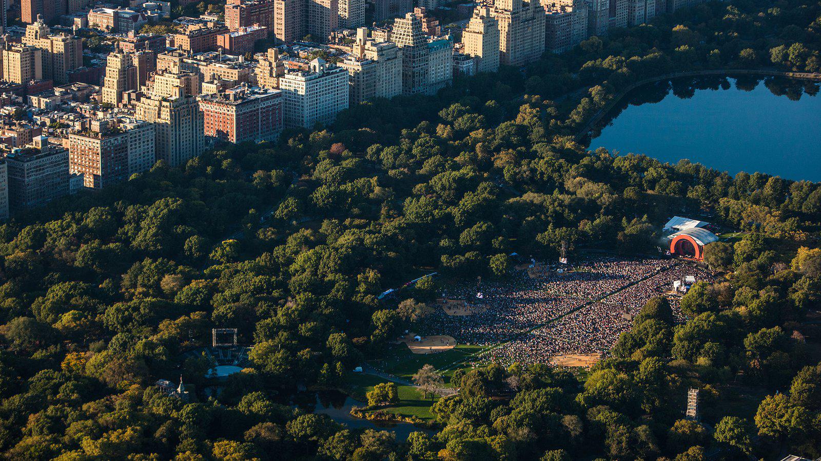 $!Así lució el Central Park de Nueva York.