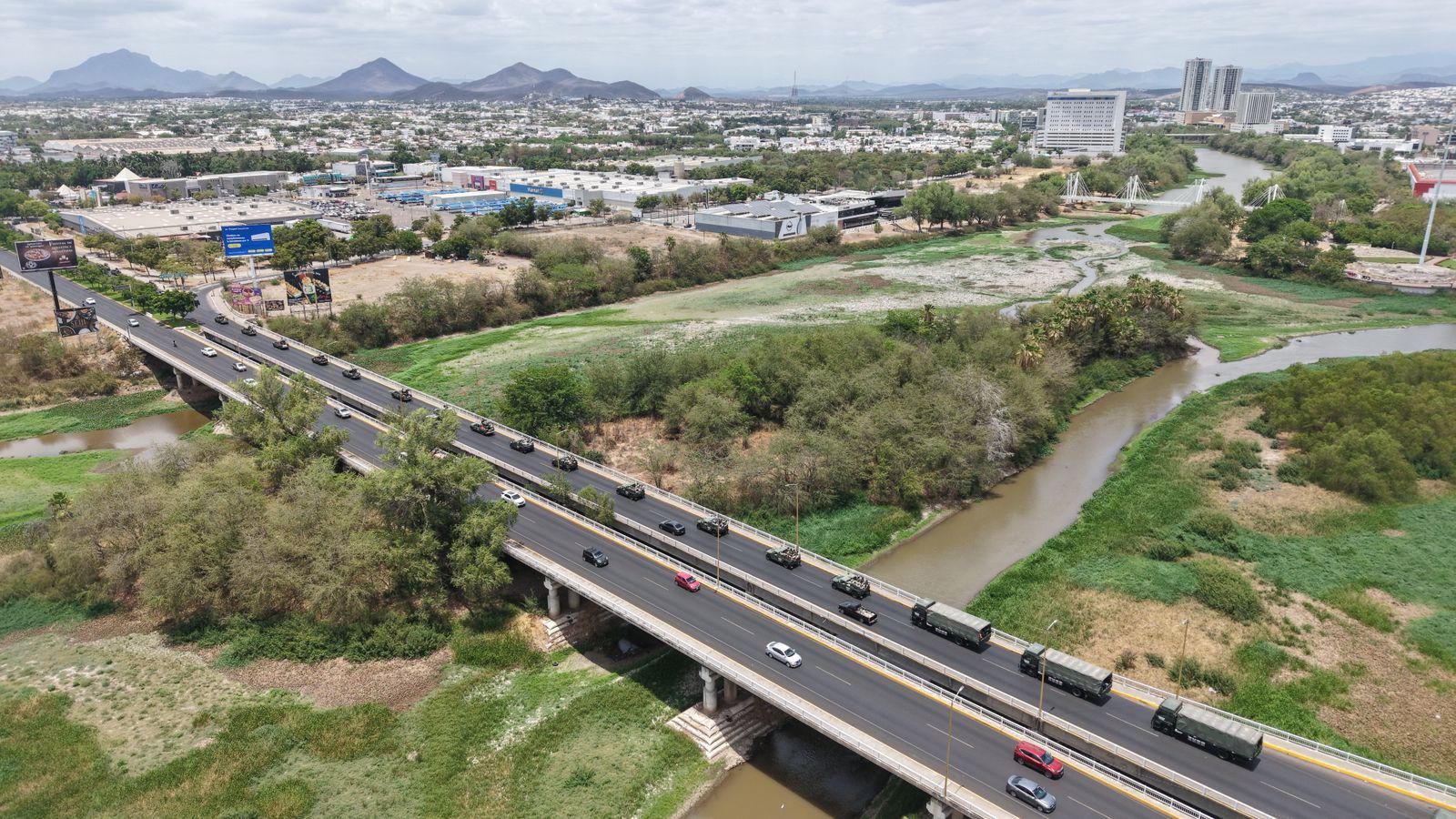 $!Despliegan 300 militares en Culiacán para reforzar la seguridad en la zona norte de la ciudad
