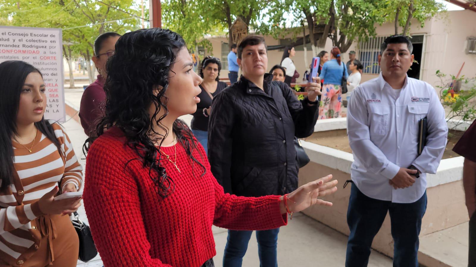$!SEPyC promete regreso de luz en primaria de Culiacán ¡hasta antes de la primavera!