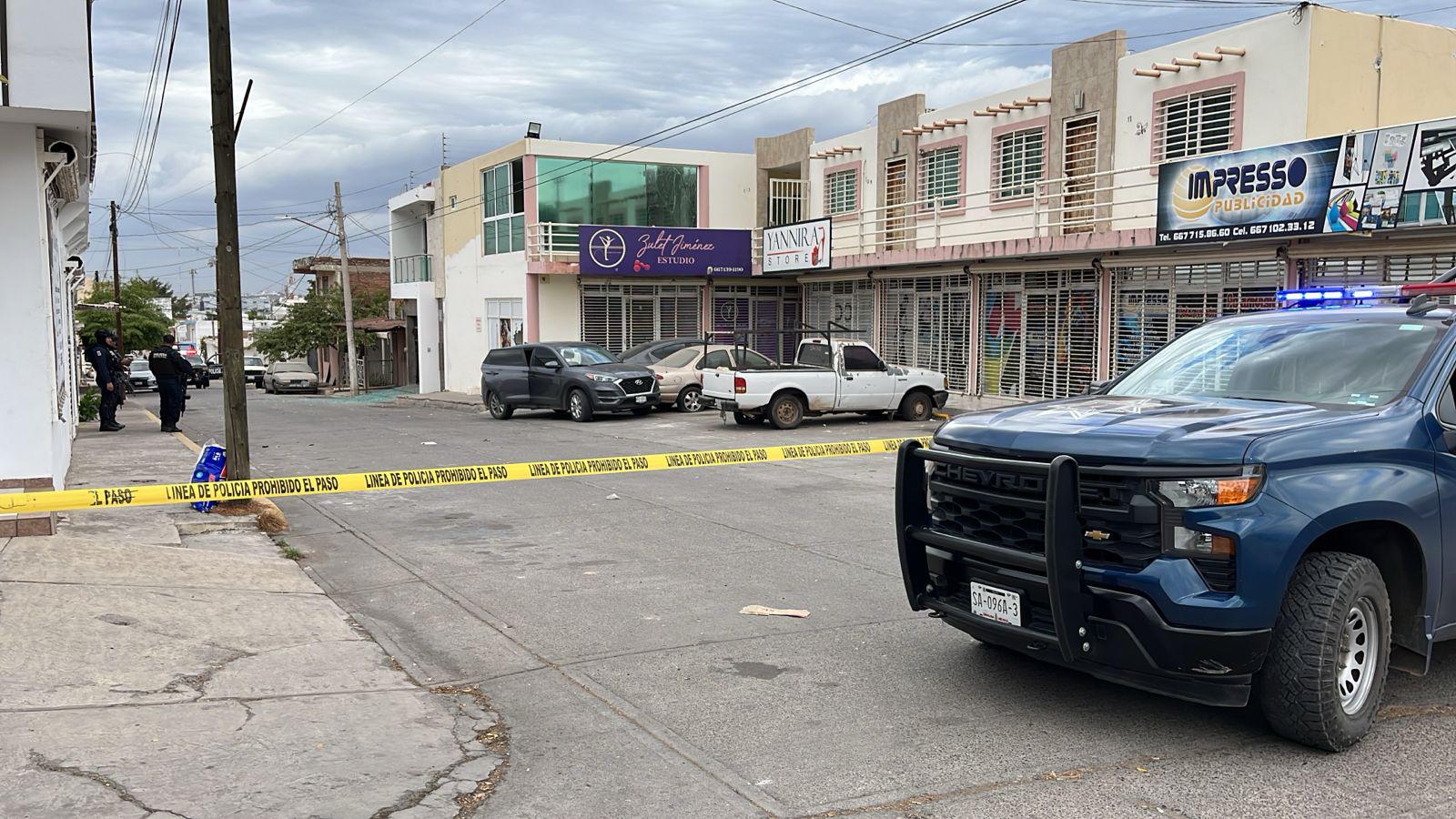 $!Balean dos inmuebles de la colonia Benito Juárez, en Culiacán