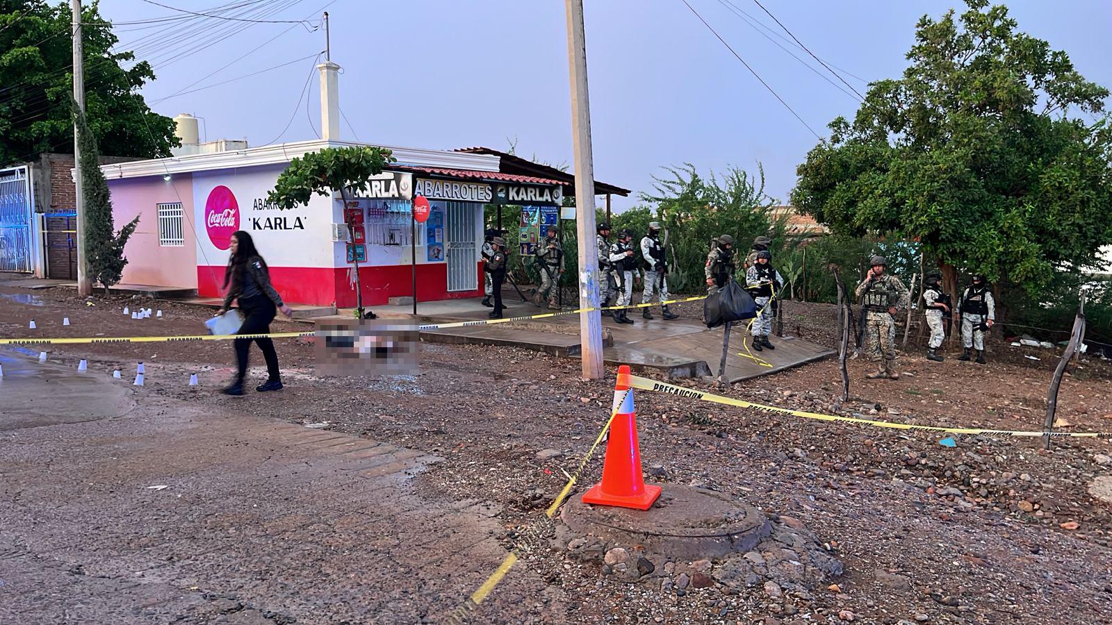 $!A balazos asesinan a un hombre en la colonia Los Huizaches, Culiacán