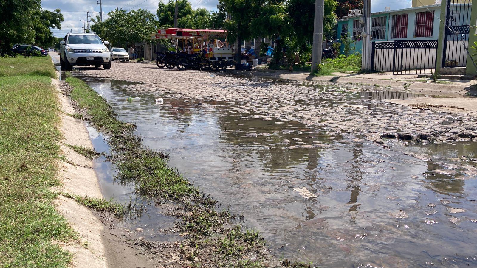 $!Afecta derrame de aguas negras a vecinos de Las Mañanitas y Arboledas, en Mazatlán