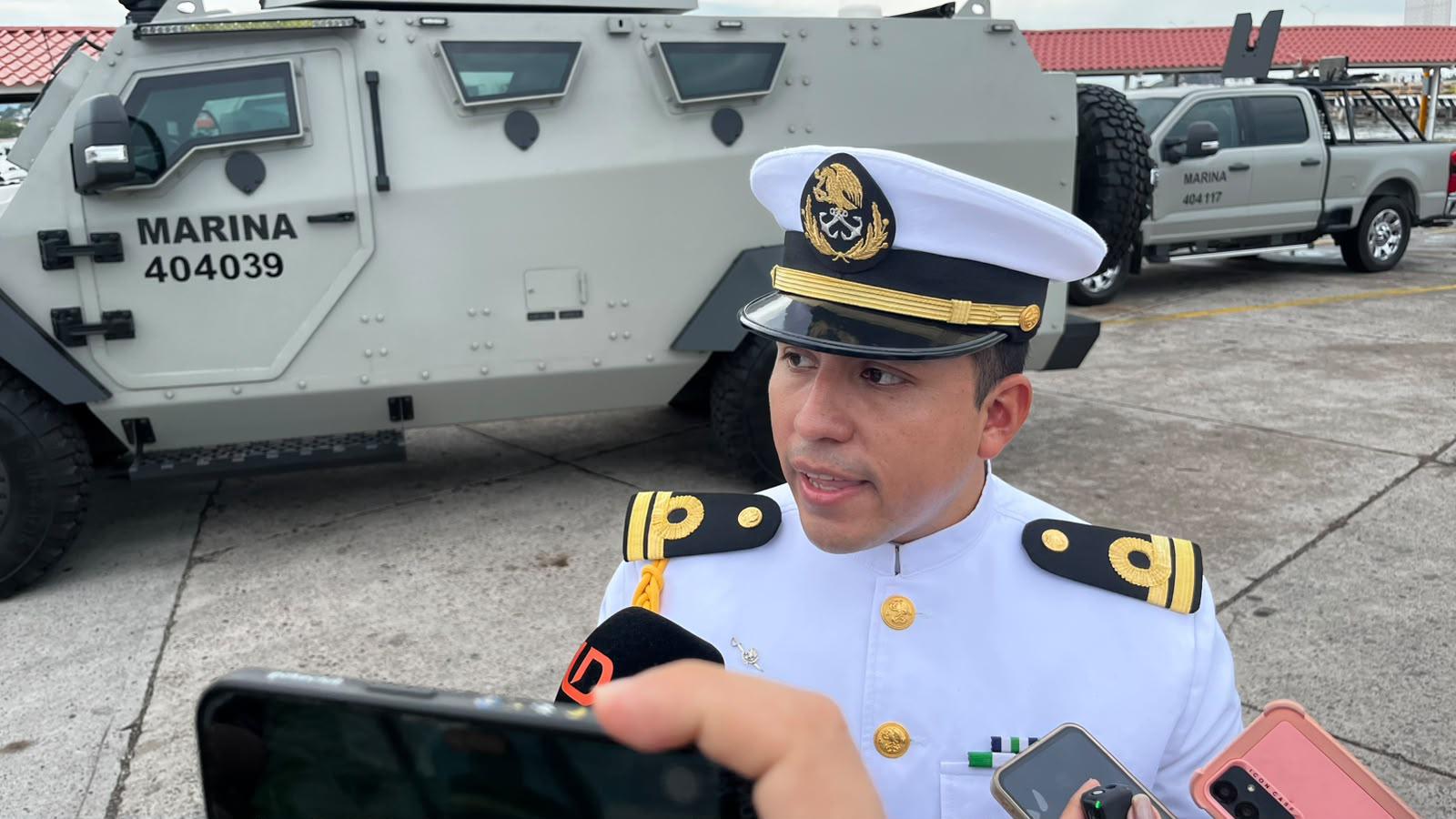 $!Realizan ensayo para desfile del 16 de septiembre en Mazatlán