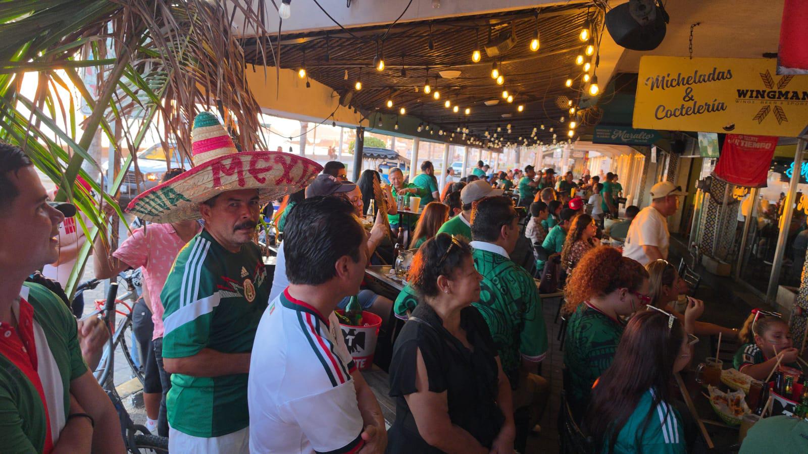 $!Vibra zona turística de Mazatlán con el triunfo de México en el Mundial 2026