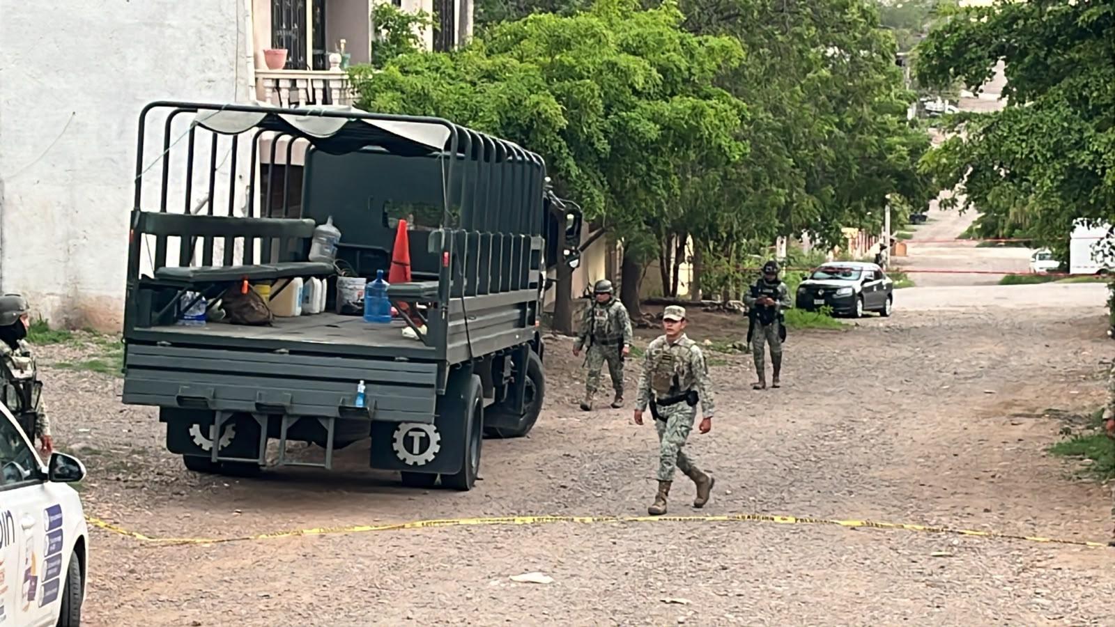 $!Asesinan a balazos a un hombre en la colonia Aquiles Serdán, en Culiacán