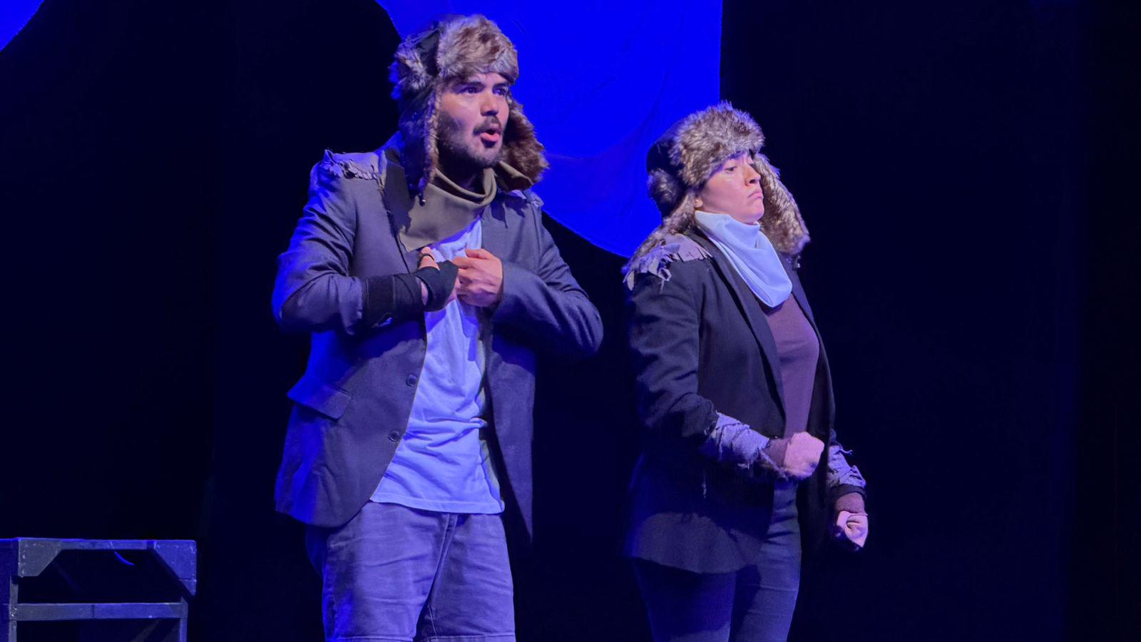 $!La puesta en escena de Manolo Díaz formó parte de la jornada Jueves de Teatro, en Mazatlán.