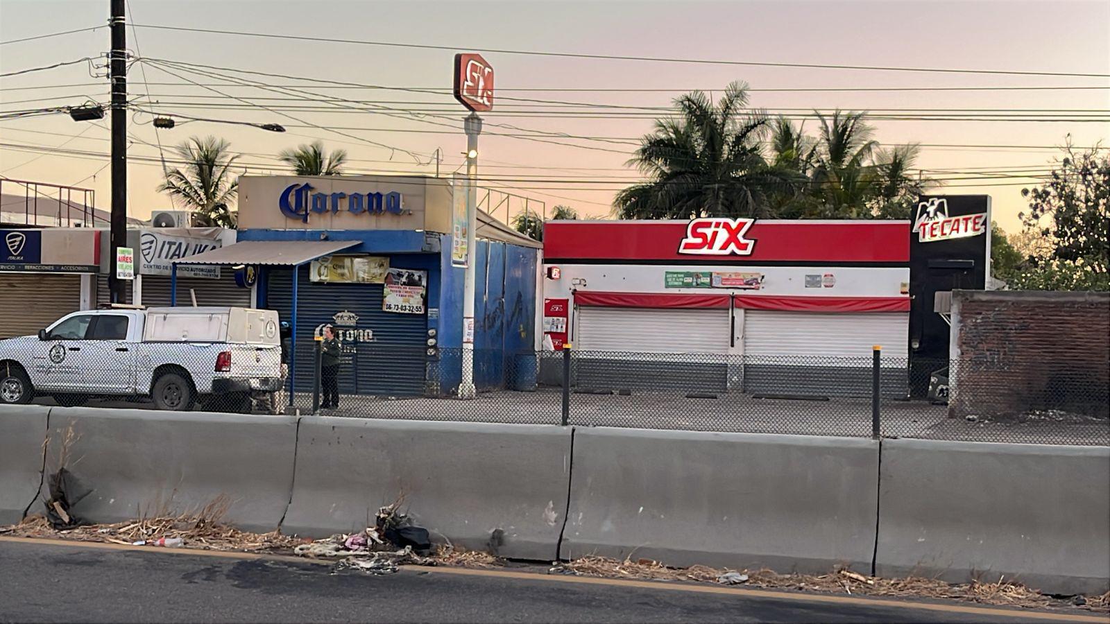 $!Hombres armados disparan contra negocio cervecero en el campo El Diez