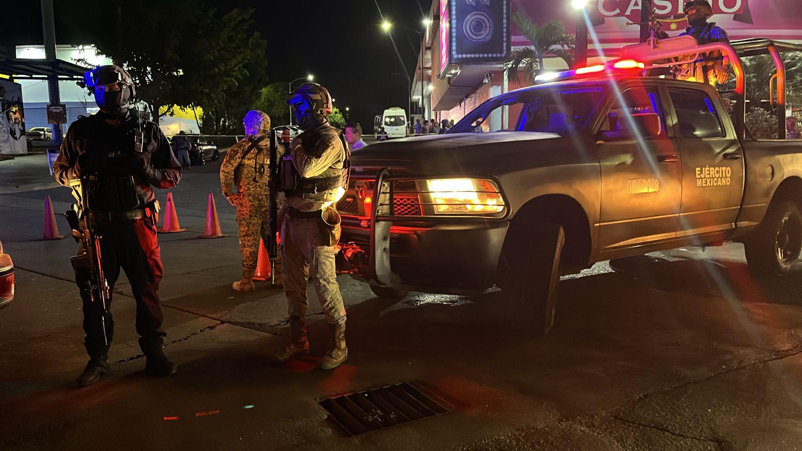 $!Atacan a balazos un casino de la colonia Lomas del Boulevard, en Culiacán; solo se registraron daños materiales
