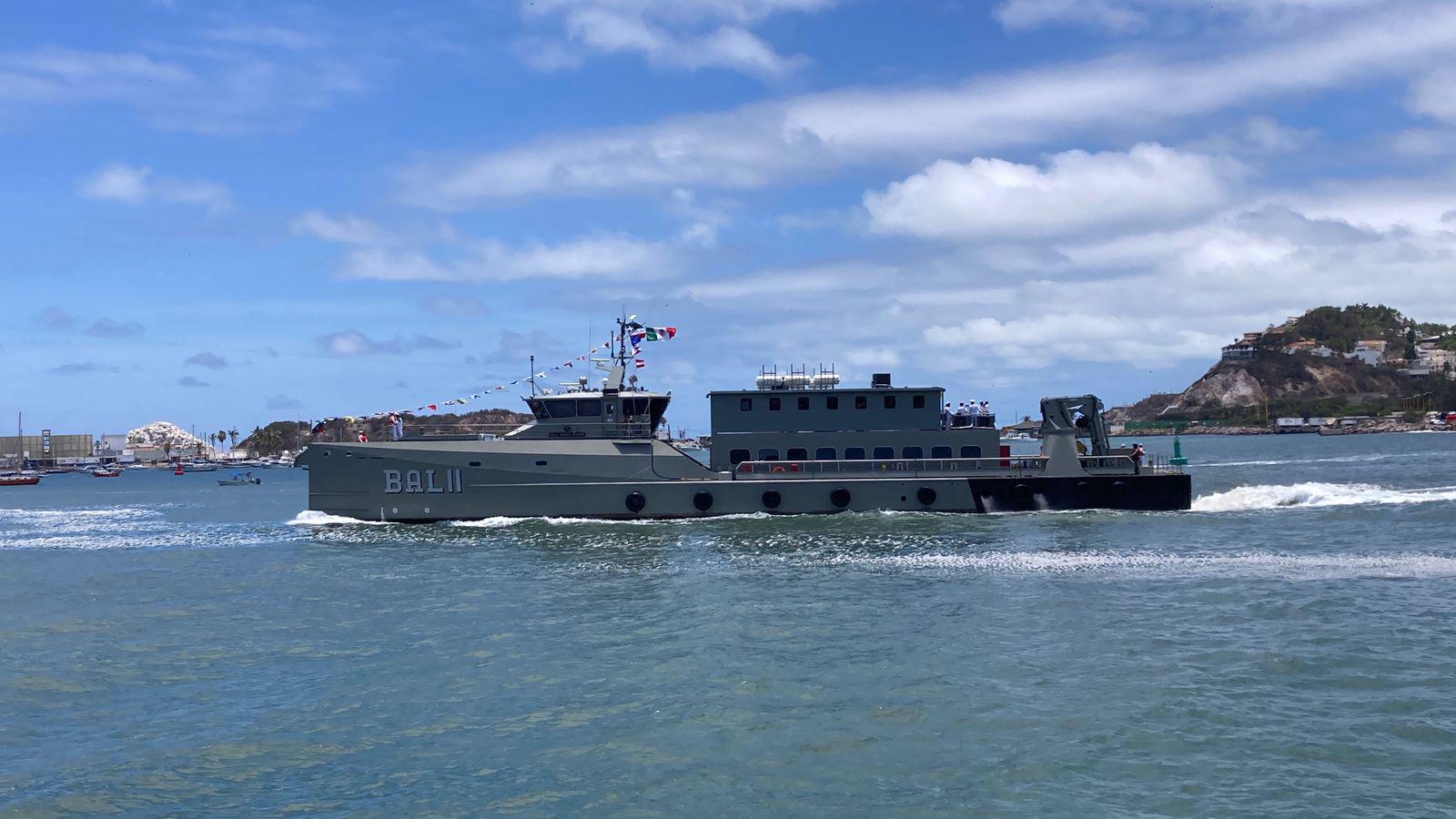 $!Celebran en Mazatlán el 83 aniversario del Día de la Marina