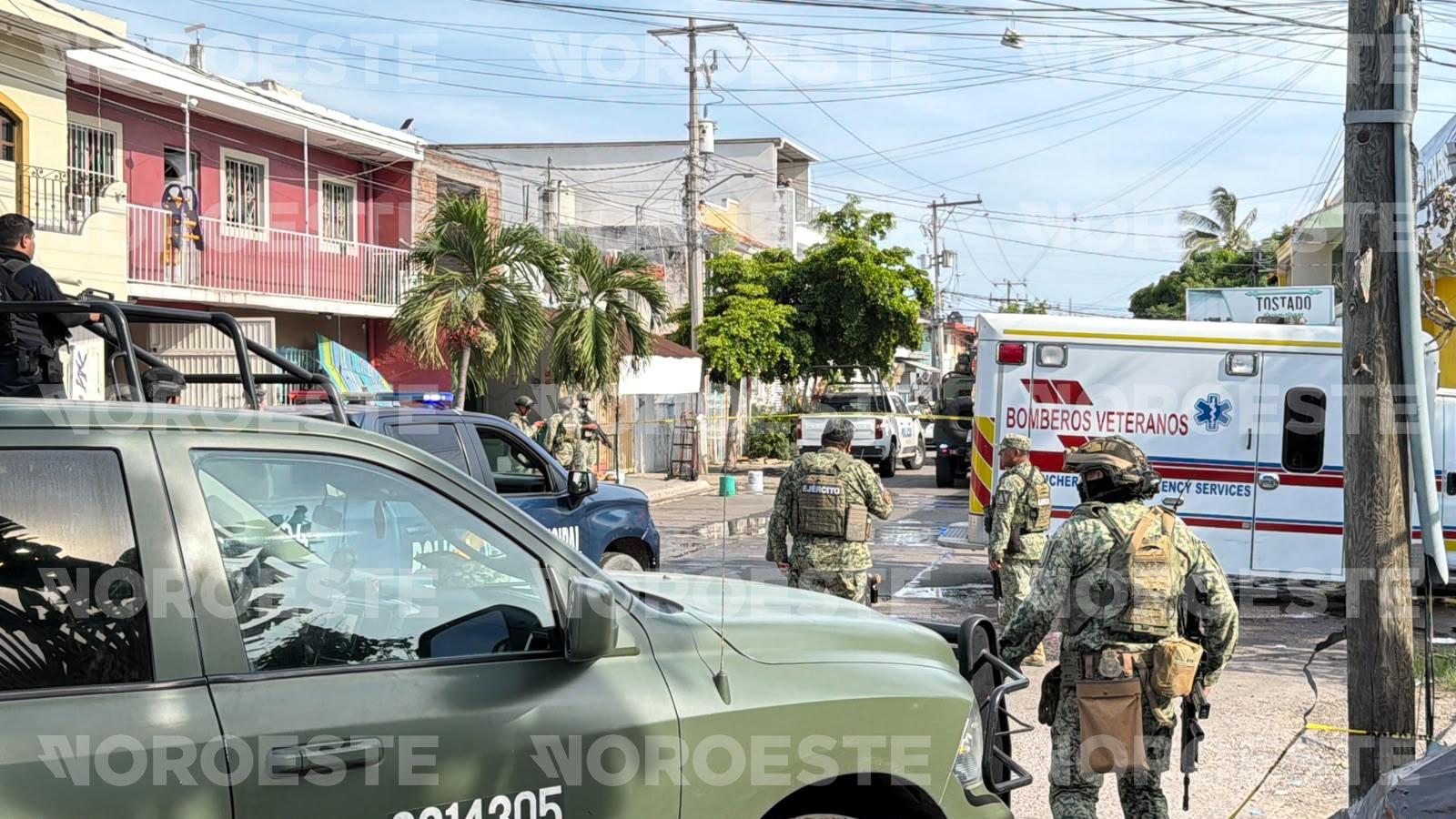 $!Con ráfagas de disparos hieren a un hombre en la Sánchez Celis de Mazatlán