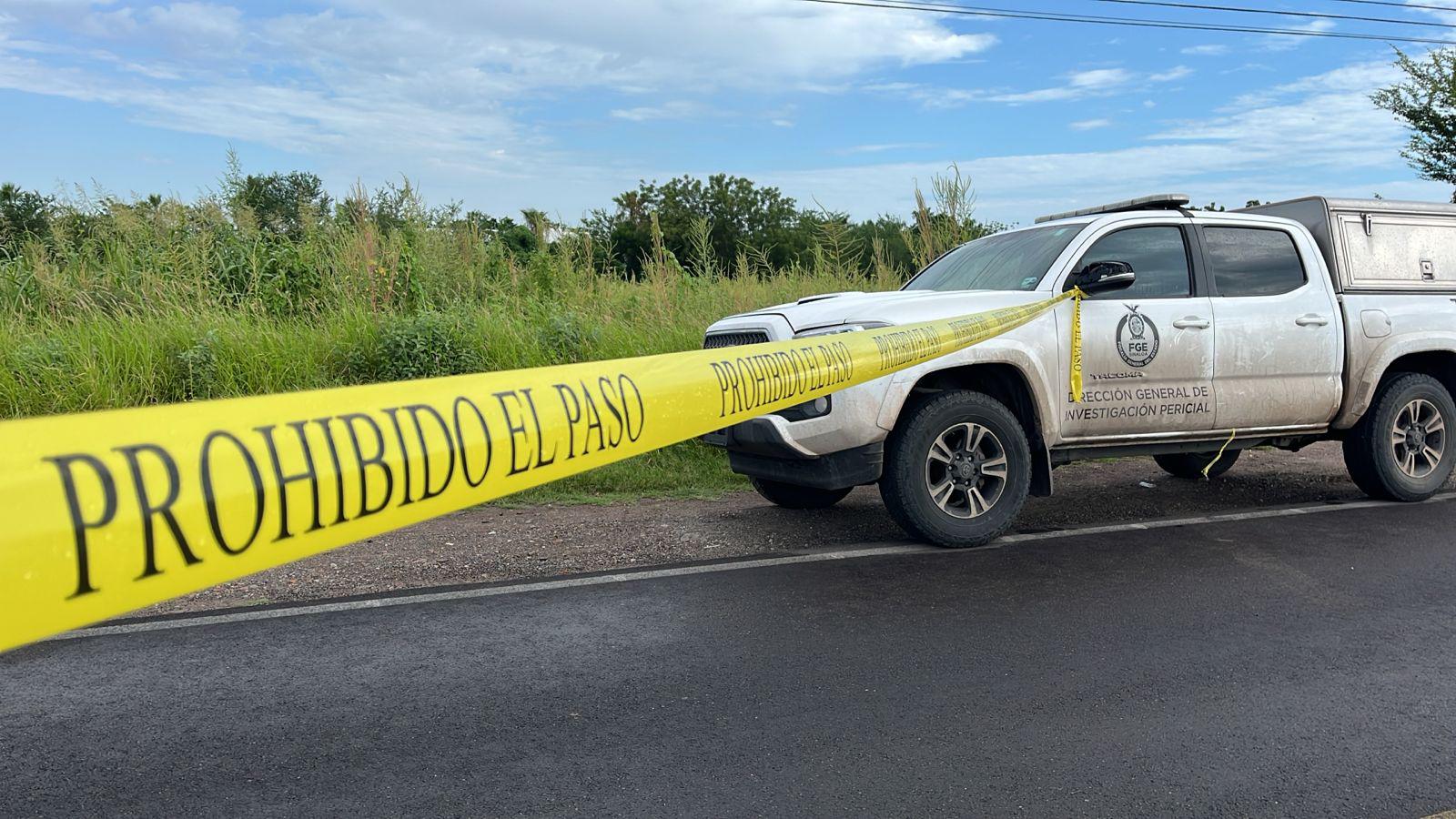 $!Hallan a hombre asesinado con mensaje en la colonia Recursos Hidráulicos, en Culiacán