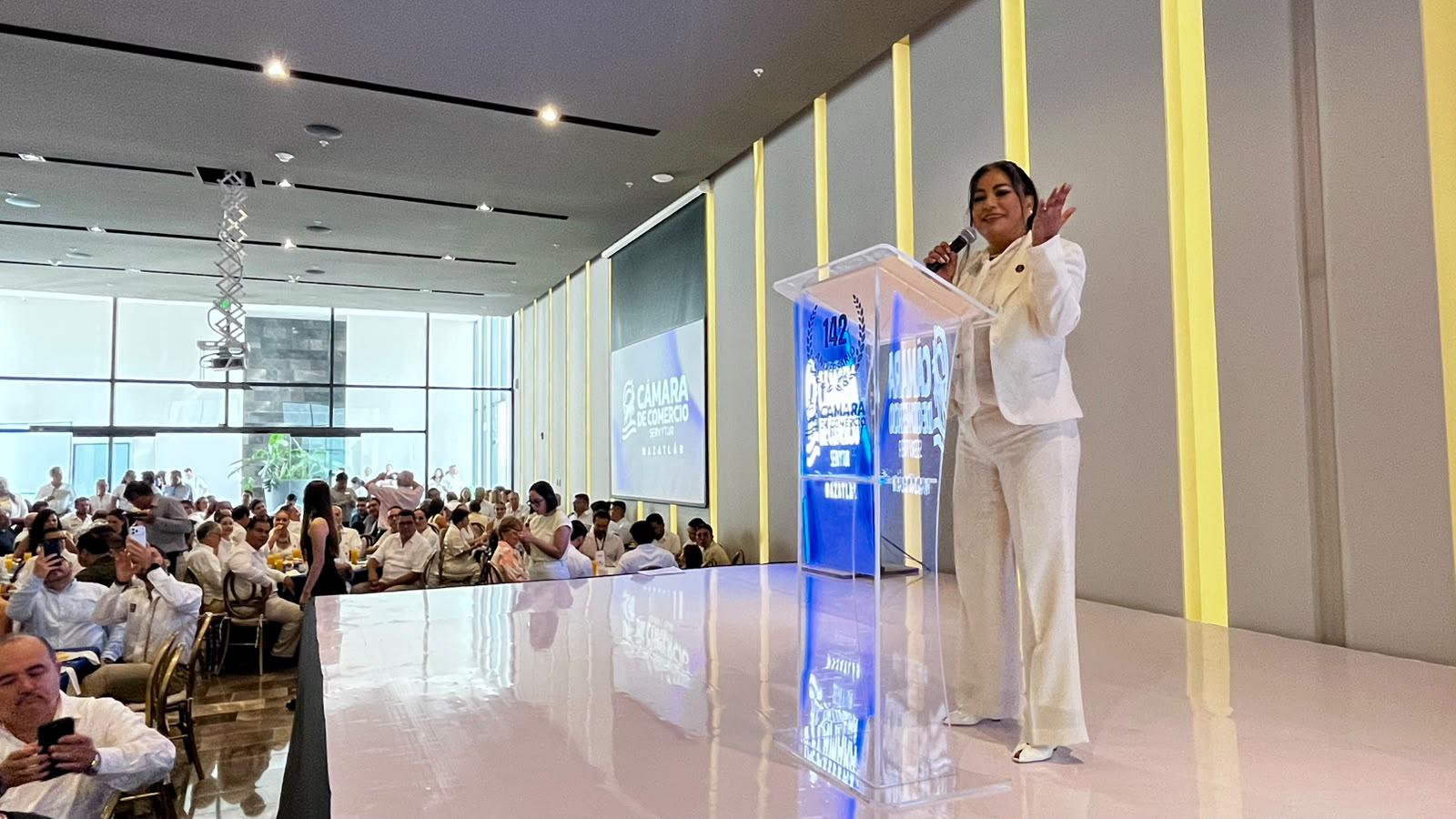 $!Celebra Canaco Mazatlán 142 años de historia y respaldo al comercio organizado