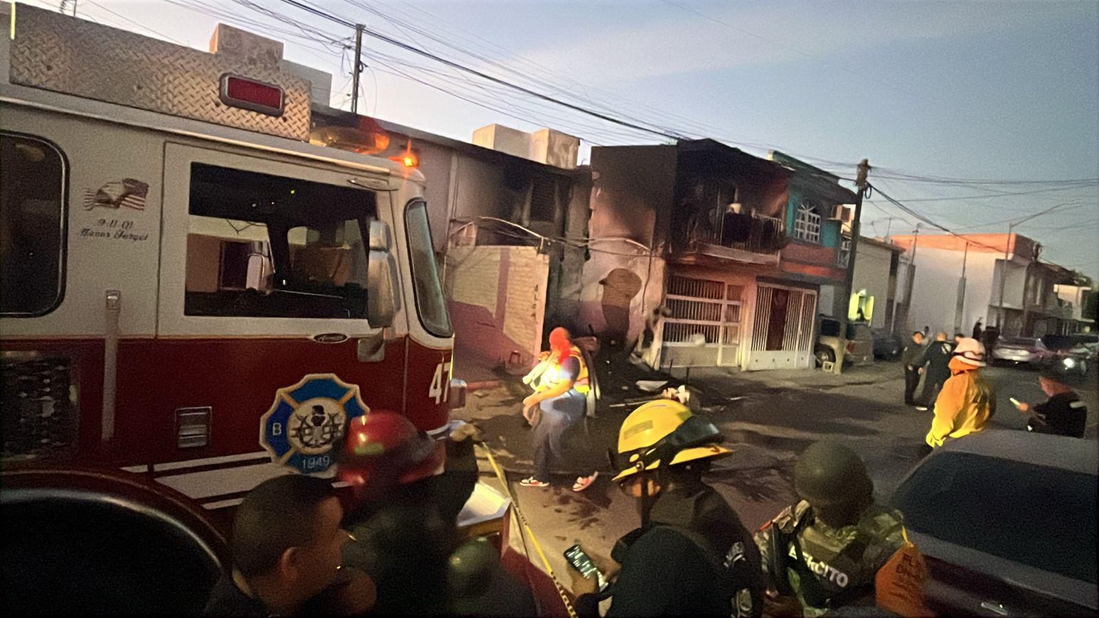 $!Muere mujer durante incendio en vivienda de Infonavit Barrancos, en Culiacán