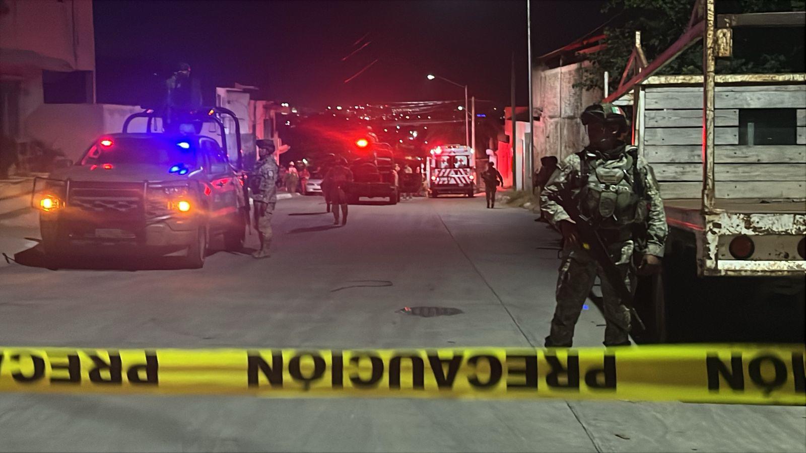 $!Ataque armado deja dos personas heridas en la colonia Libertad, en Culiacán