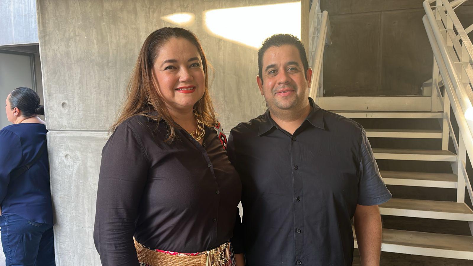 $!Karla Minerva González y Héctor Cázares.