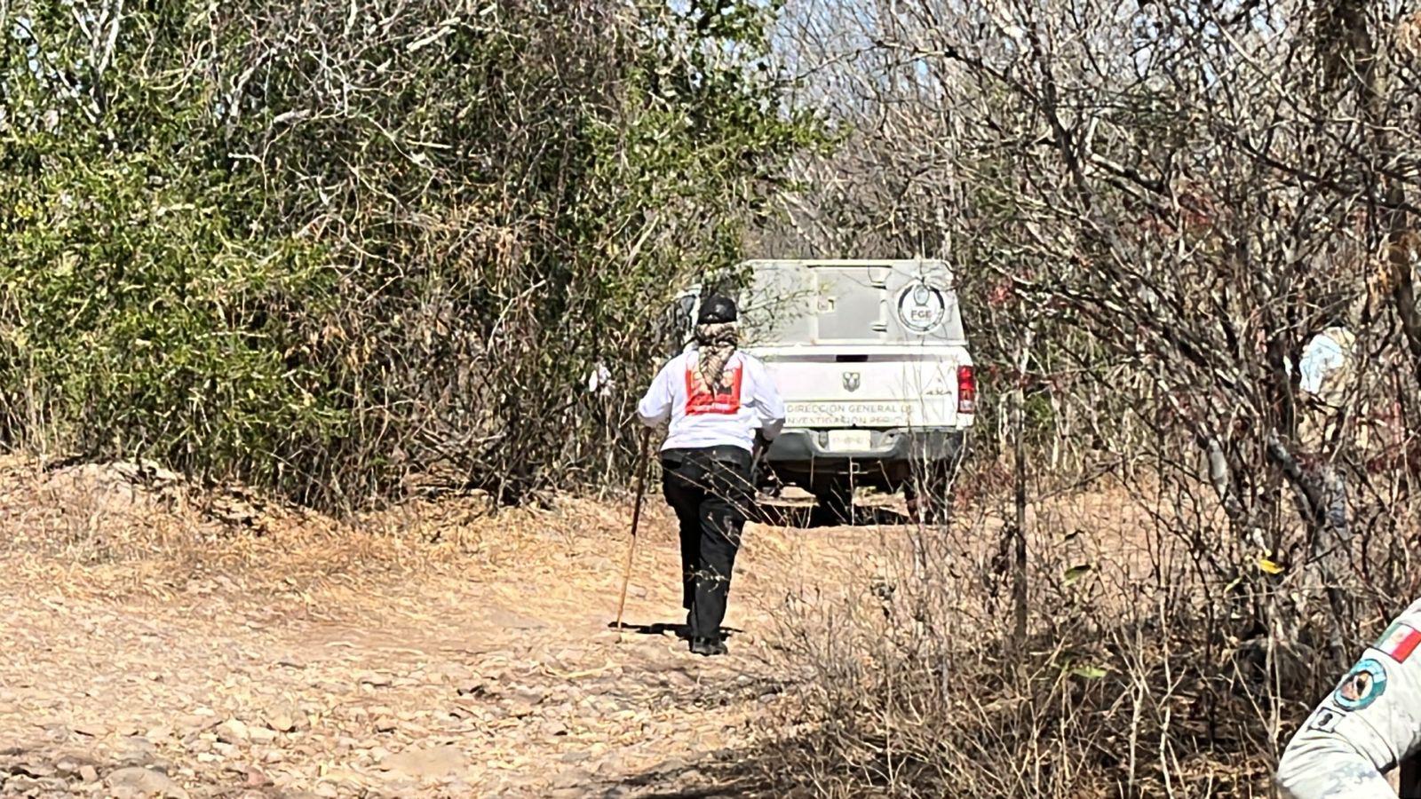 $!Localiza colectivo restos óseos humanos en La Pedrera, al sur de Culiacán