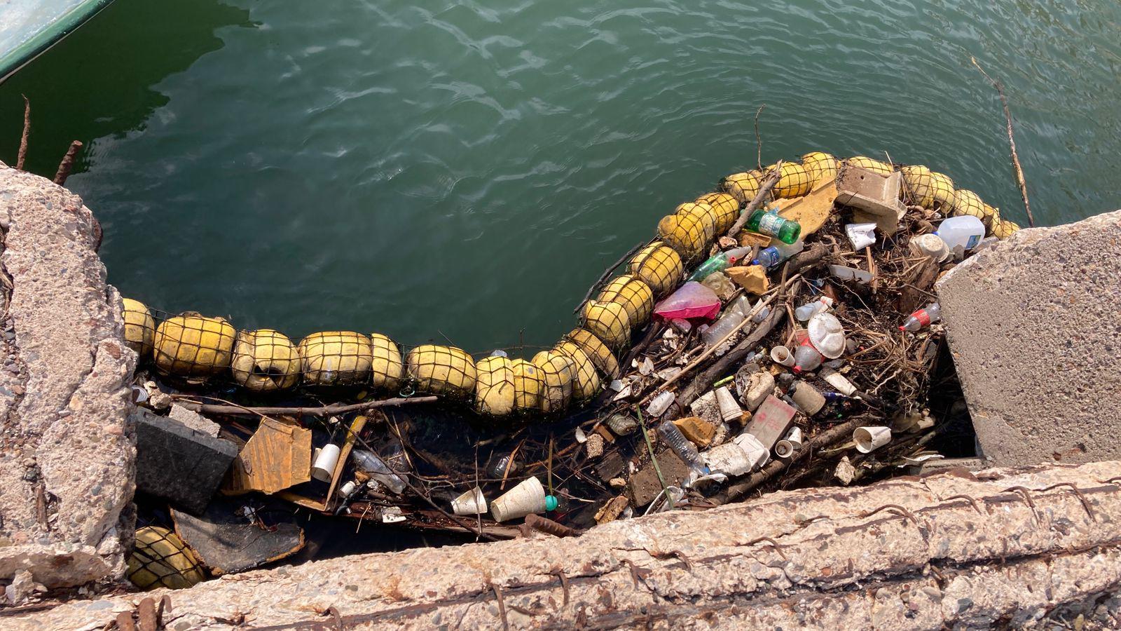$!‘El plástico puede llevar a la extinción’, advierten ambientalistas tras reponer la Biobarda en el Infiernillo
