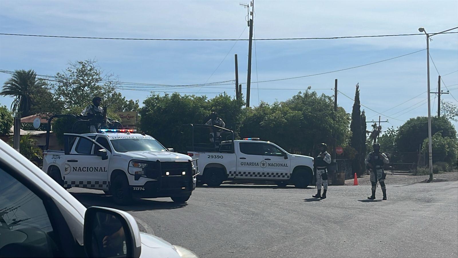 $!Enfrentamiento entre civiles y Guardia Nacional deja un muerto en Navolato