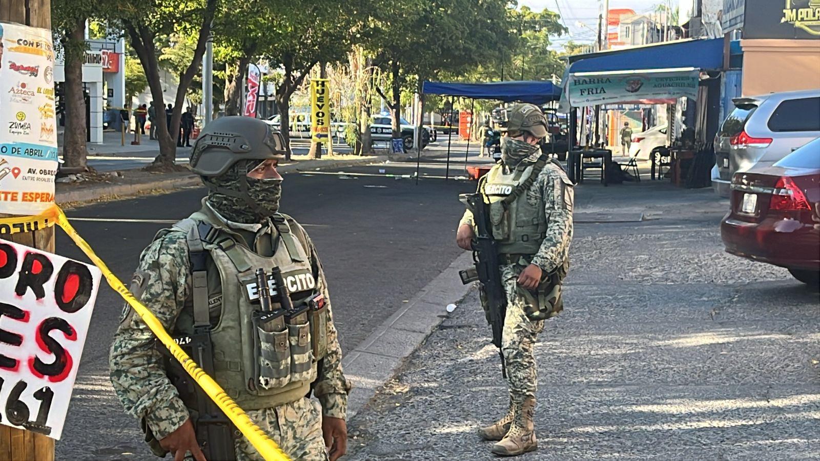 $!Ataque armado en marisquería de Culiacán deja un muerto y un herido en Culiacán