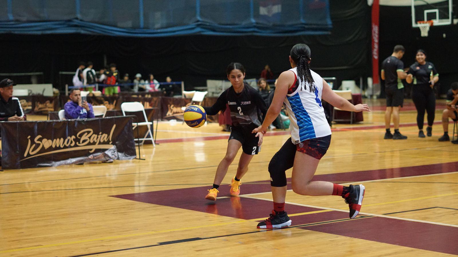 $!Sinaloa muestra gran nivel competitivo en el Macro Regional de Básquetbol 3x3 celebrado en Tijuana