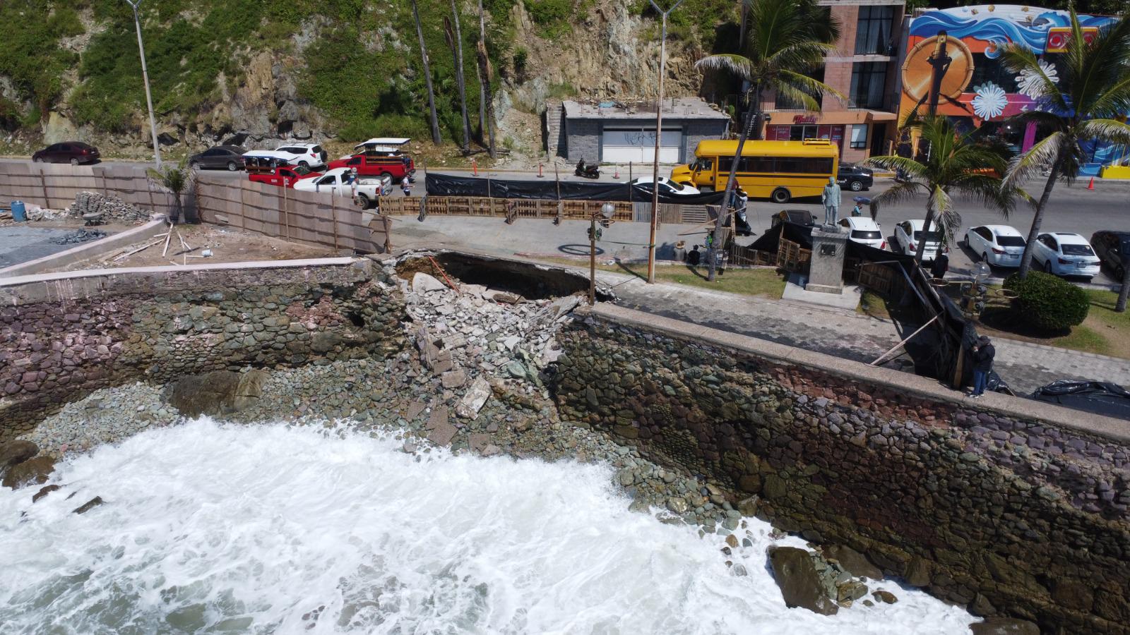 $!Desde hace 4 décadas, especialistas advertían sobre la erosión costera en Mazatlán