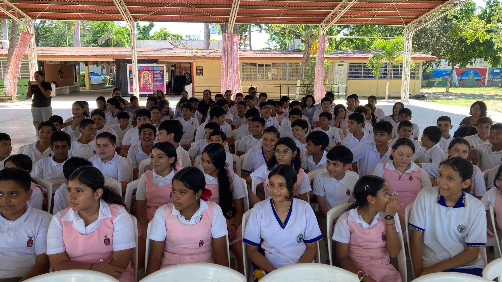 $!Se suma Secundaria Genaro Estrada a la Jornada Nacional por la Paz y contra las adicciones