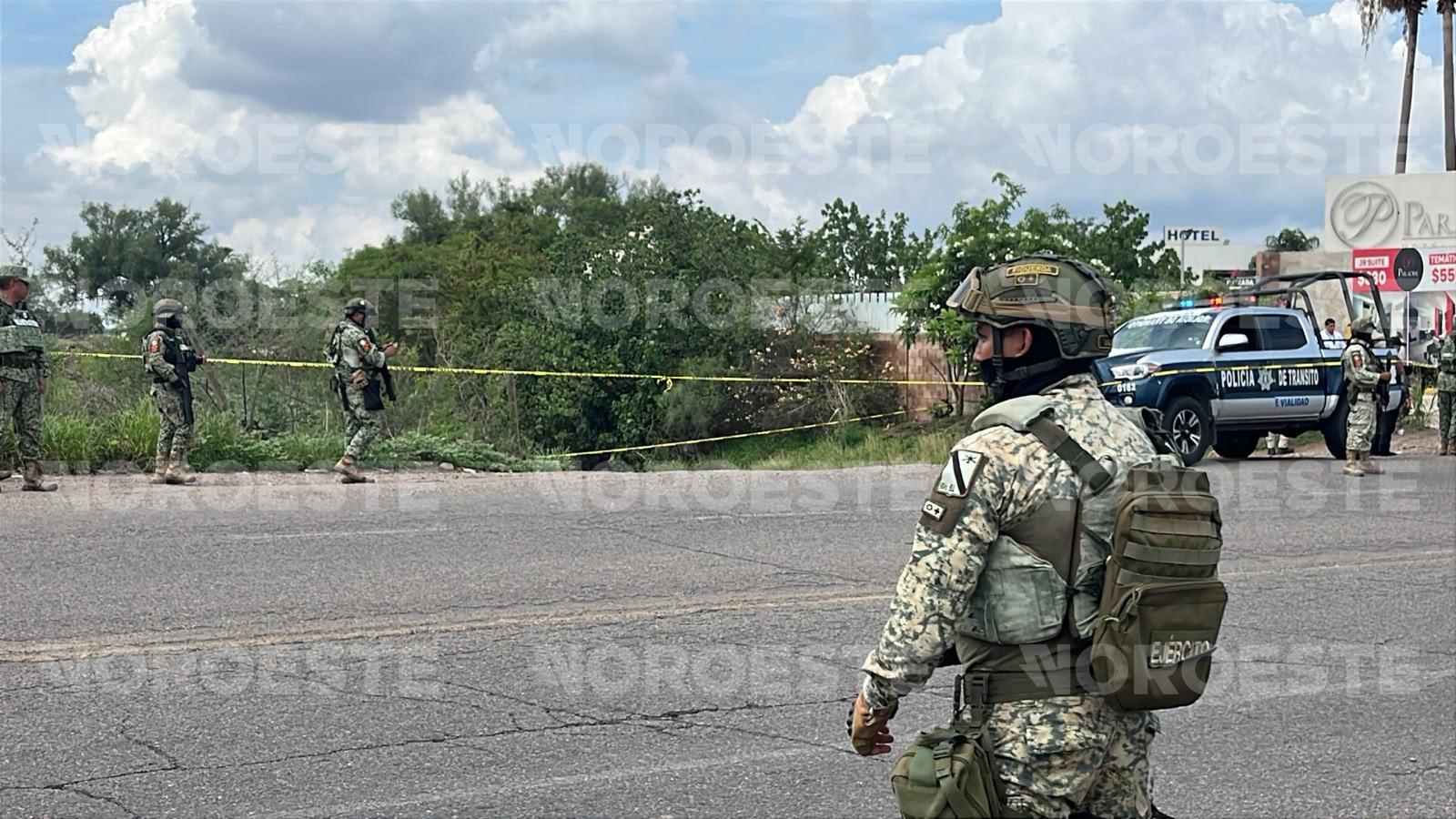 $!Localizan cuerpo de un hombre con impactos de bala en Bellavista, al norte de Culiacán