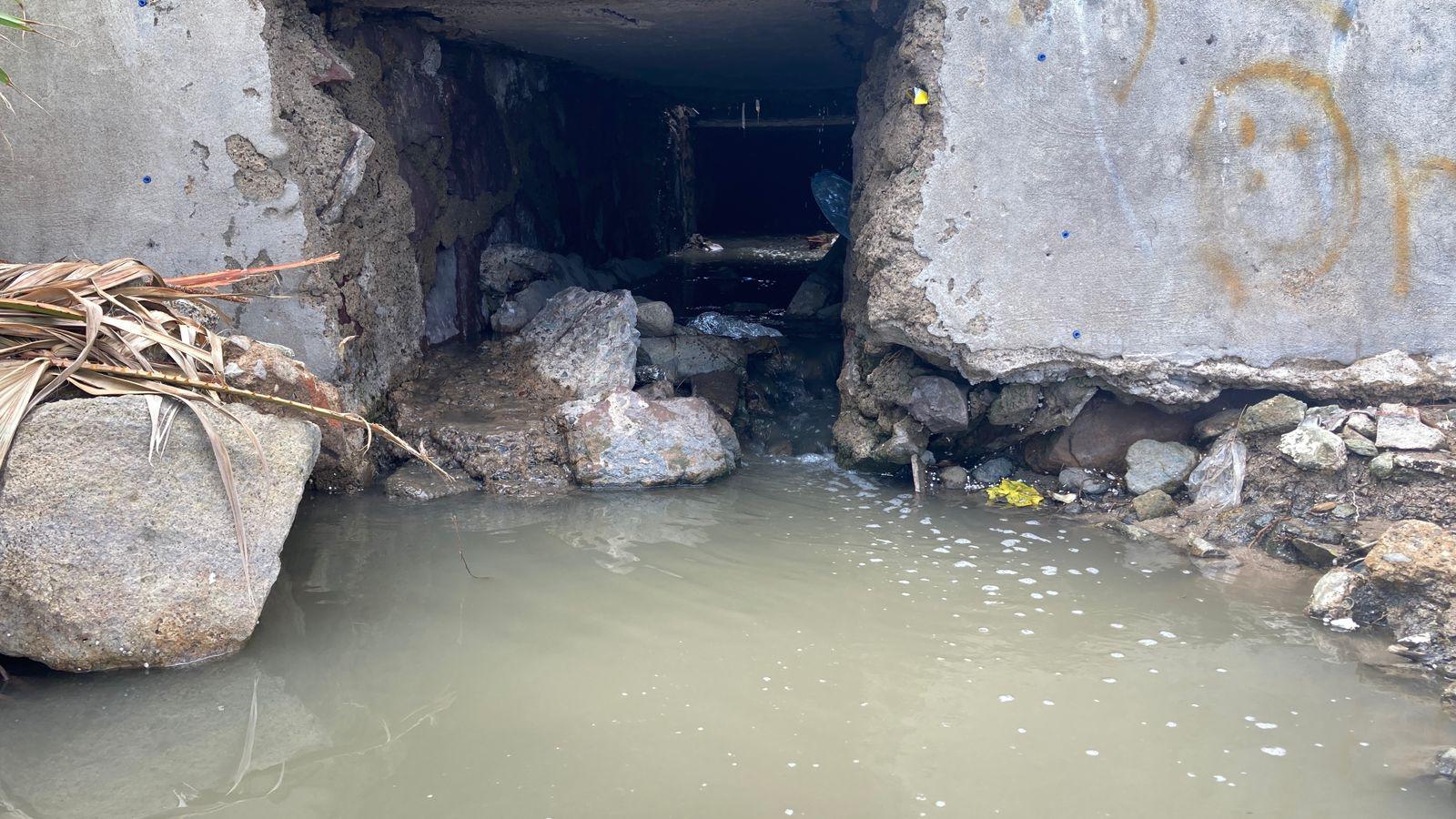 $!Tras lluvias, sitios de playa en Mazatlán registran contaminación