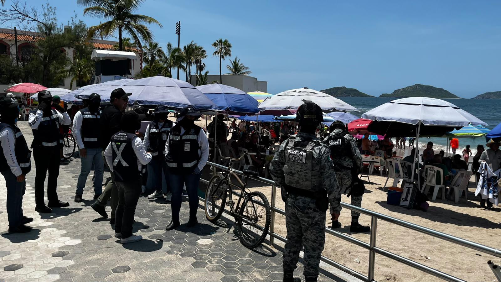 $!Semarnat suspende operativo en Playa Pinitos ante resistencia, pero advierte: ‘Vamos a recuperar este espacio’