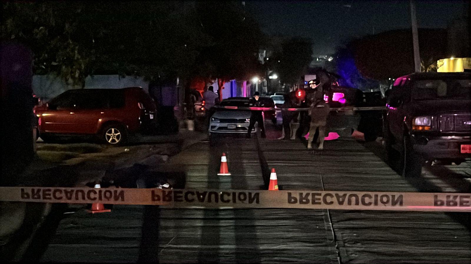 $!A balazos asesinan a un hombre en el fraccionamiento Vinoramas, en Culiacán