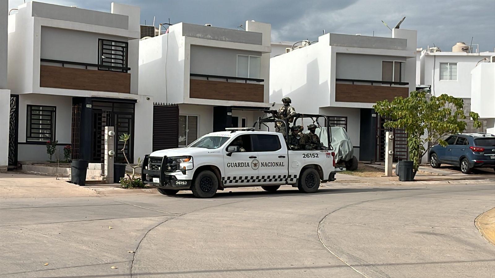 $!Desde la madrugada se mantiene operativo cerca de la entrada del fraccionamiento Montserrat, en Culiacán