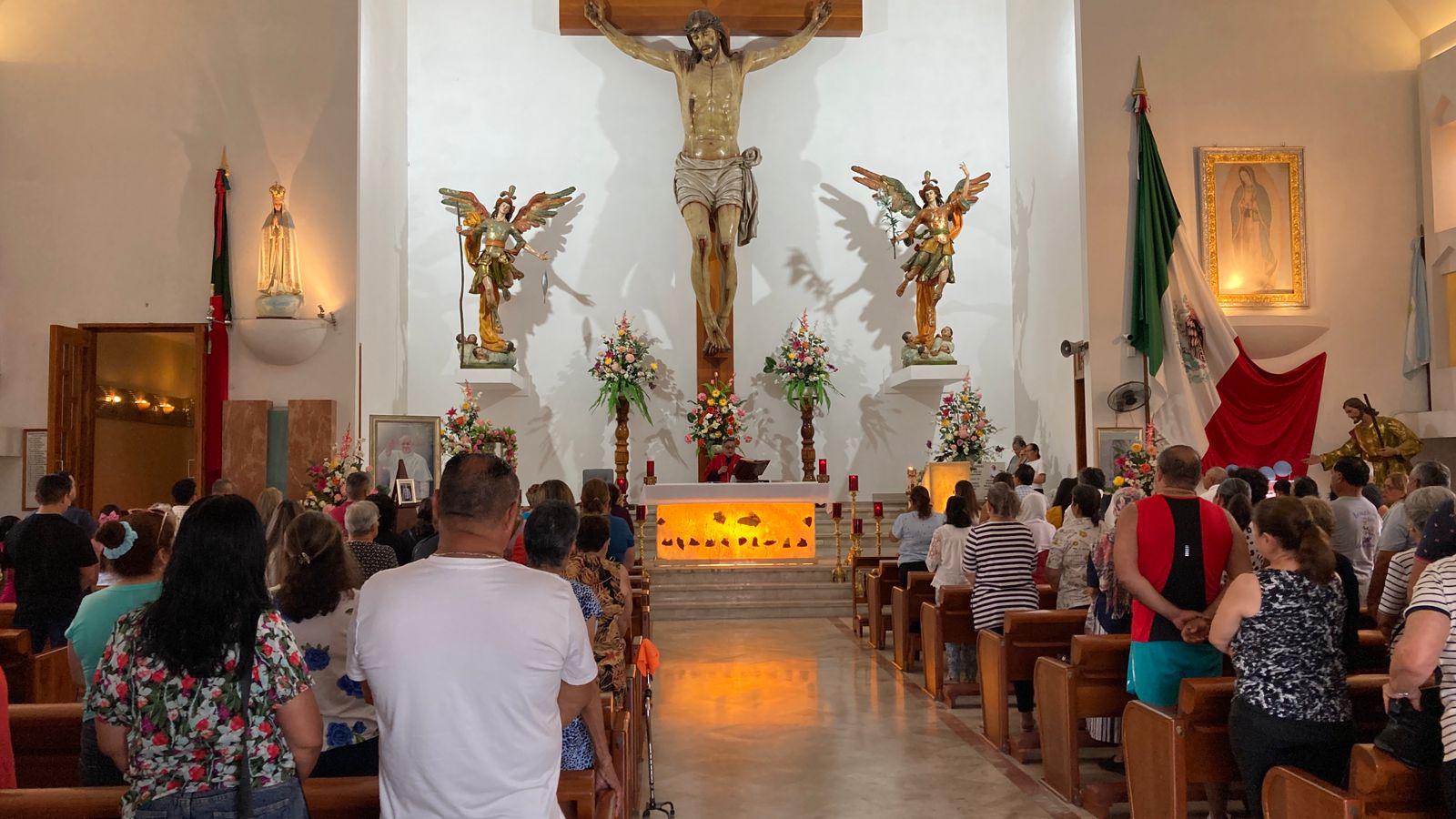 $!Feligreses inician festividades patronales de la Virgen de Fátima con peregrinación