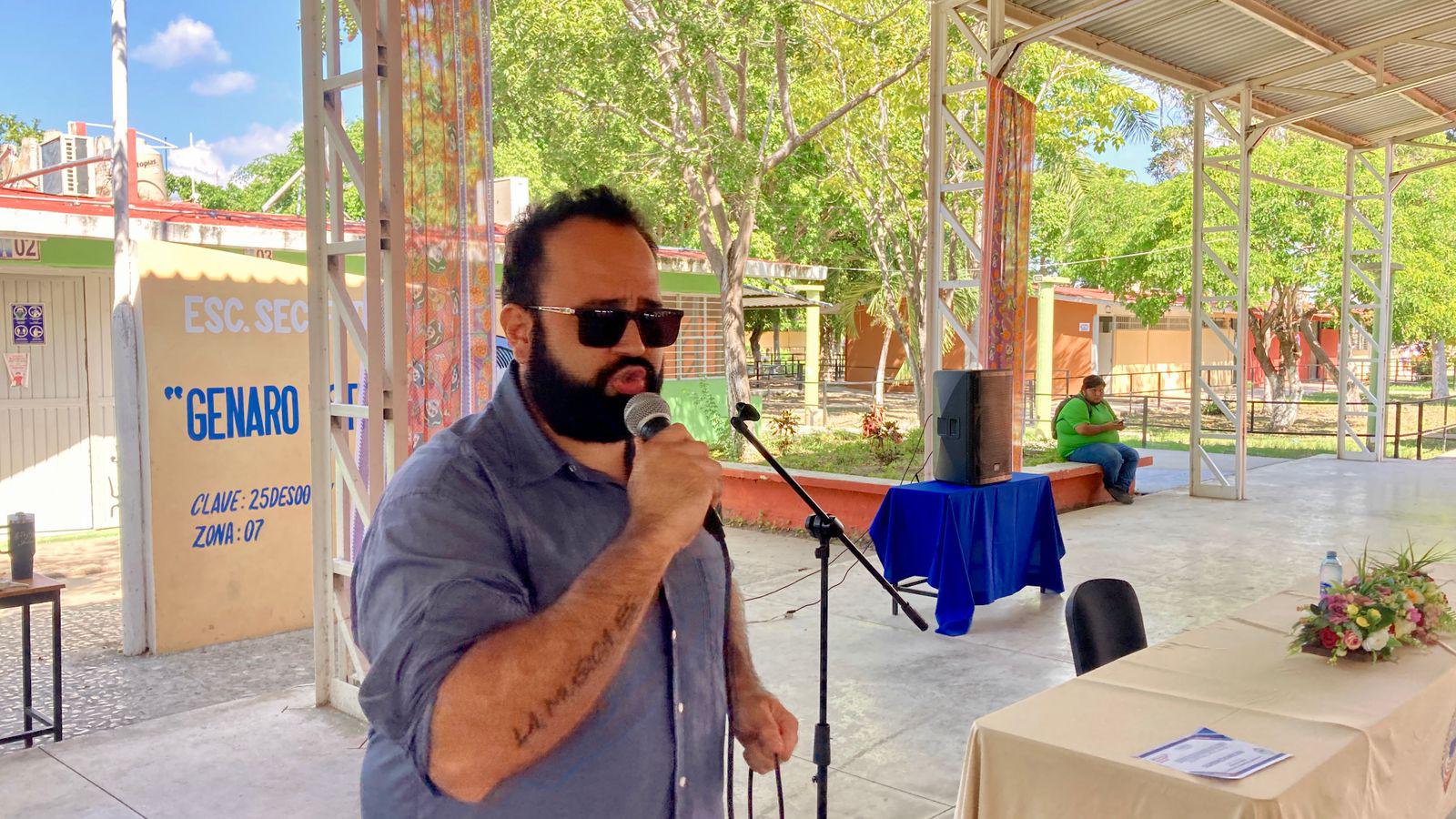 $!Se suma Secundaria Genaro Estrada a la Jornada Nacional por la Paz y contra las adicciones