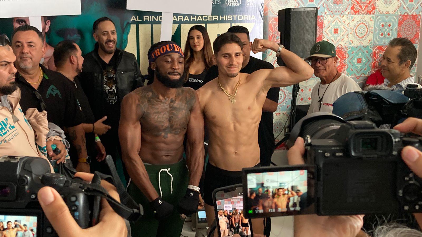 $!Marco Verde y pugilistas locales cumplen con la romana