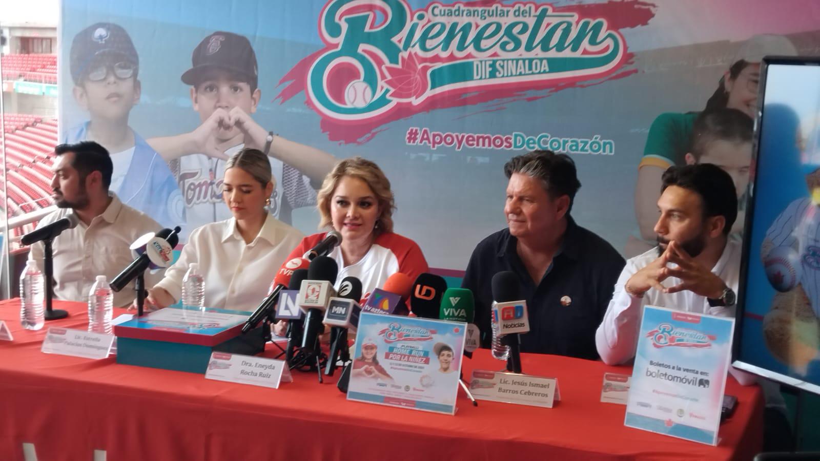 $!Se unirá el béisbol sinaloense por la lucha contra la insuficiencia renal infantil en el Cuadrangular del Bienestar