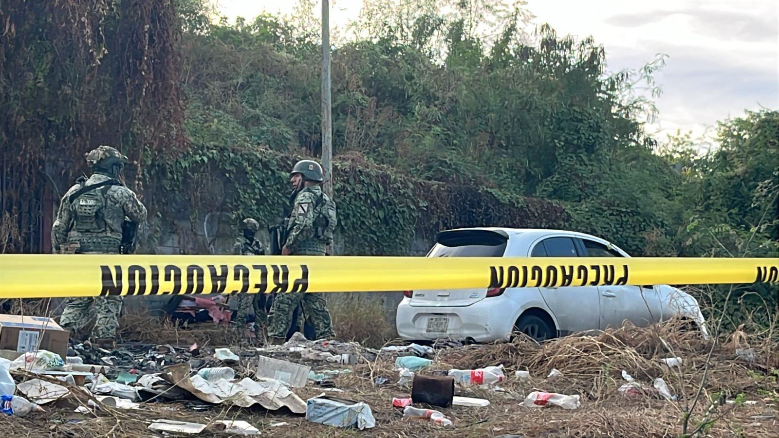 $!Muere conductor tras ataque armado en la colonia Benito Juárez, en Culiacán
