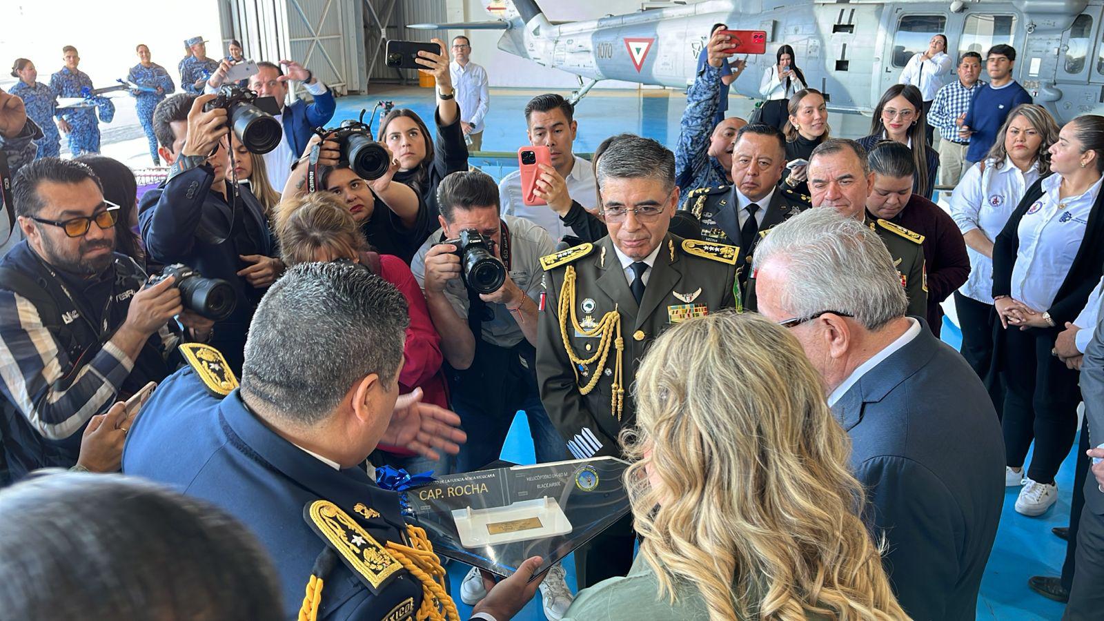$!Autoridades celebran el 110 aniversario de la Fuerza Aérea Mexicana