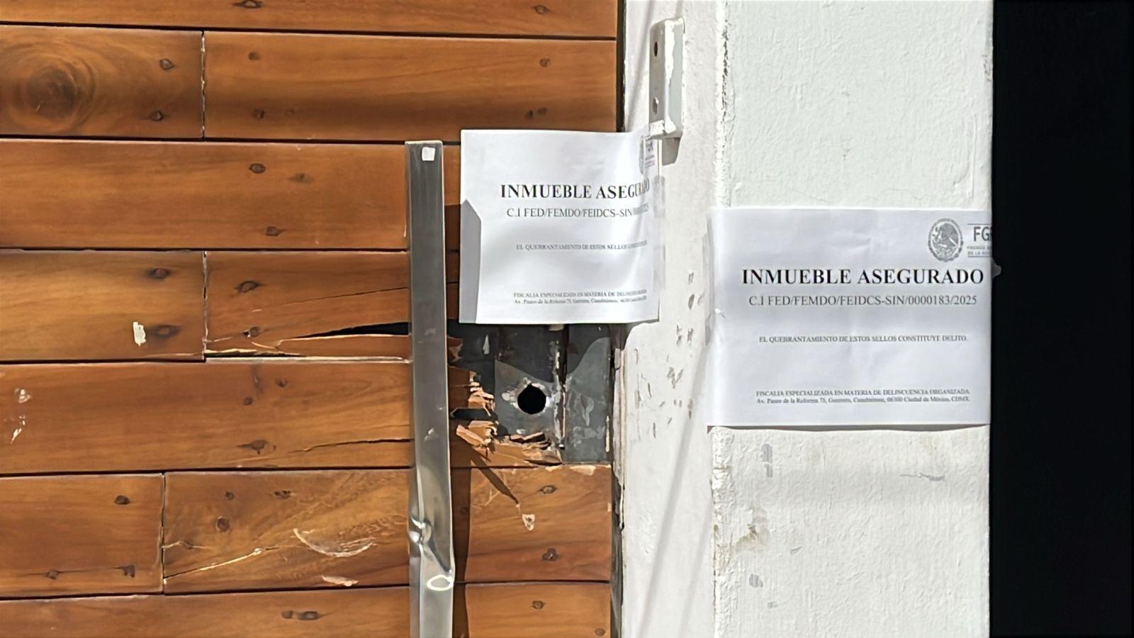 $!Aseguran dos viviendas cateadas en la colonia Tierra Blanca, en Culiacán; ambas están conectadas por un túnel