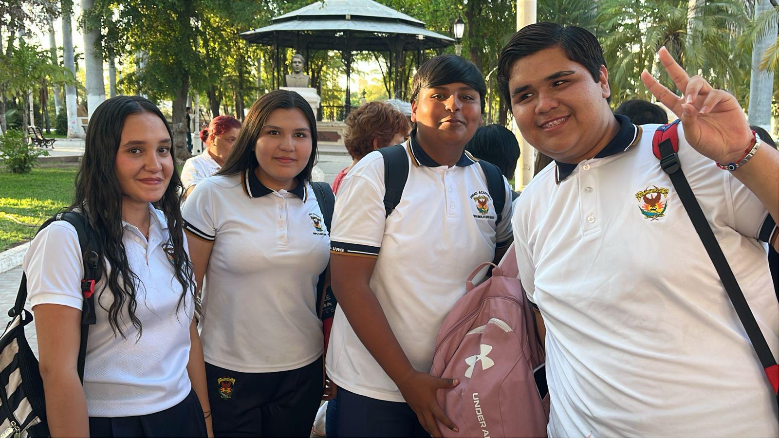 $!Alumnos de la prepa Flores Magón acudieron a las actividades del Festival de la Cultura.