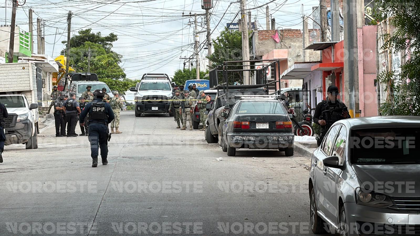 $!Asesinan a balazos a un hombre en la Colonia Ramón F. Iturbe, en Mazatlán