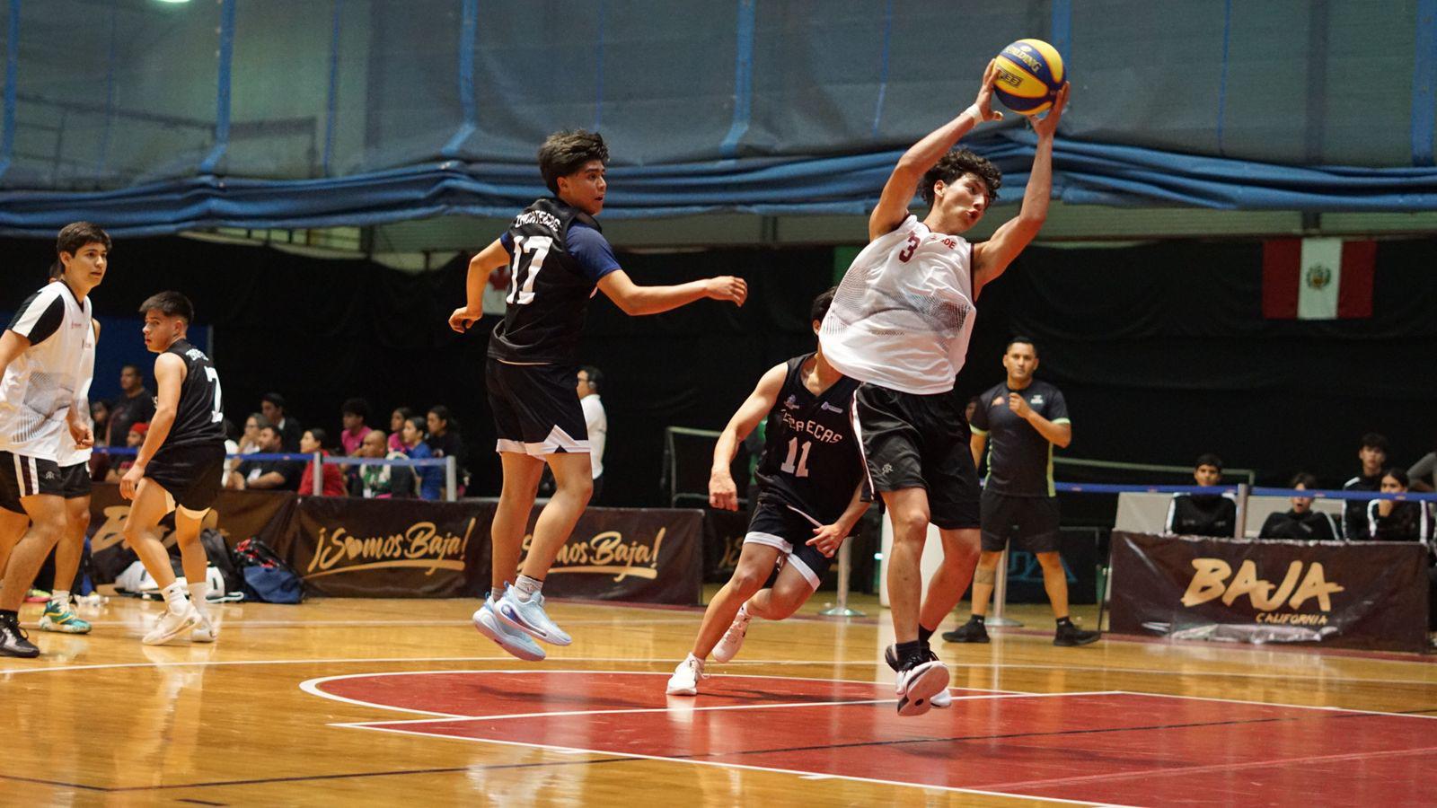 $!Sinaloa muestra gran nivel competitivo en el Macro Regional de Básquetbol 3x3 celebrado en Tijuana