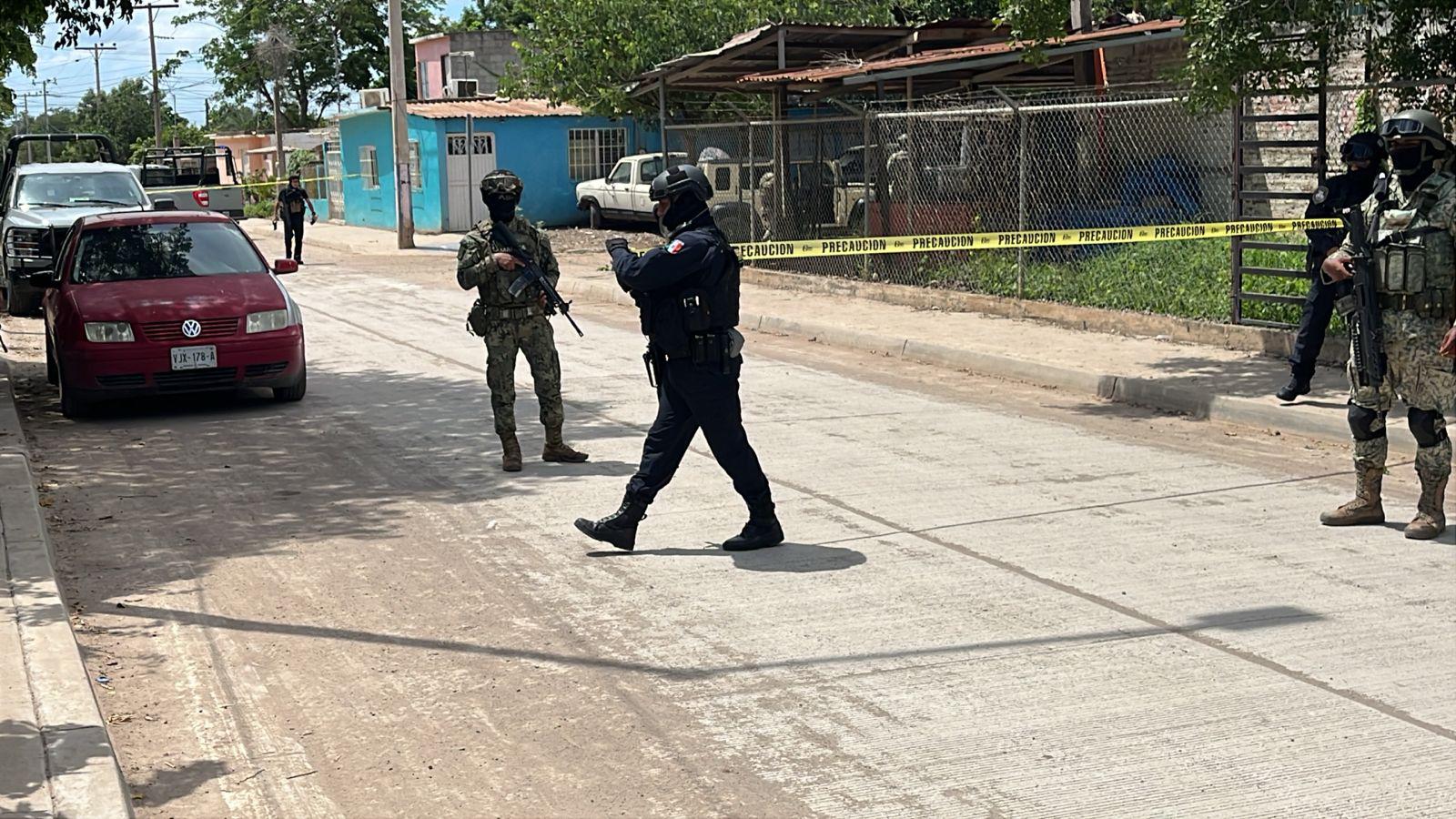 $!Asesinan a un hombre cerca de un kínder en Campo El Diez, Culiacán