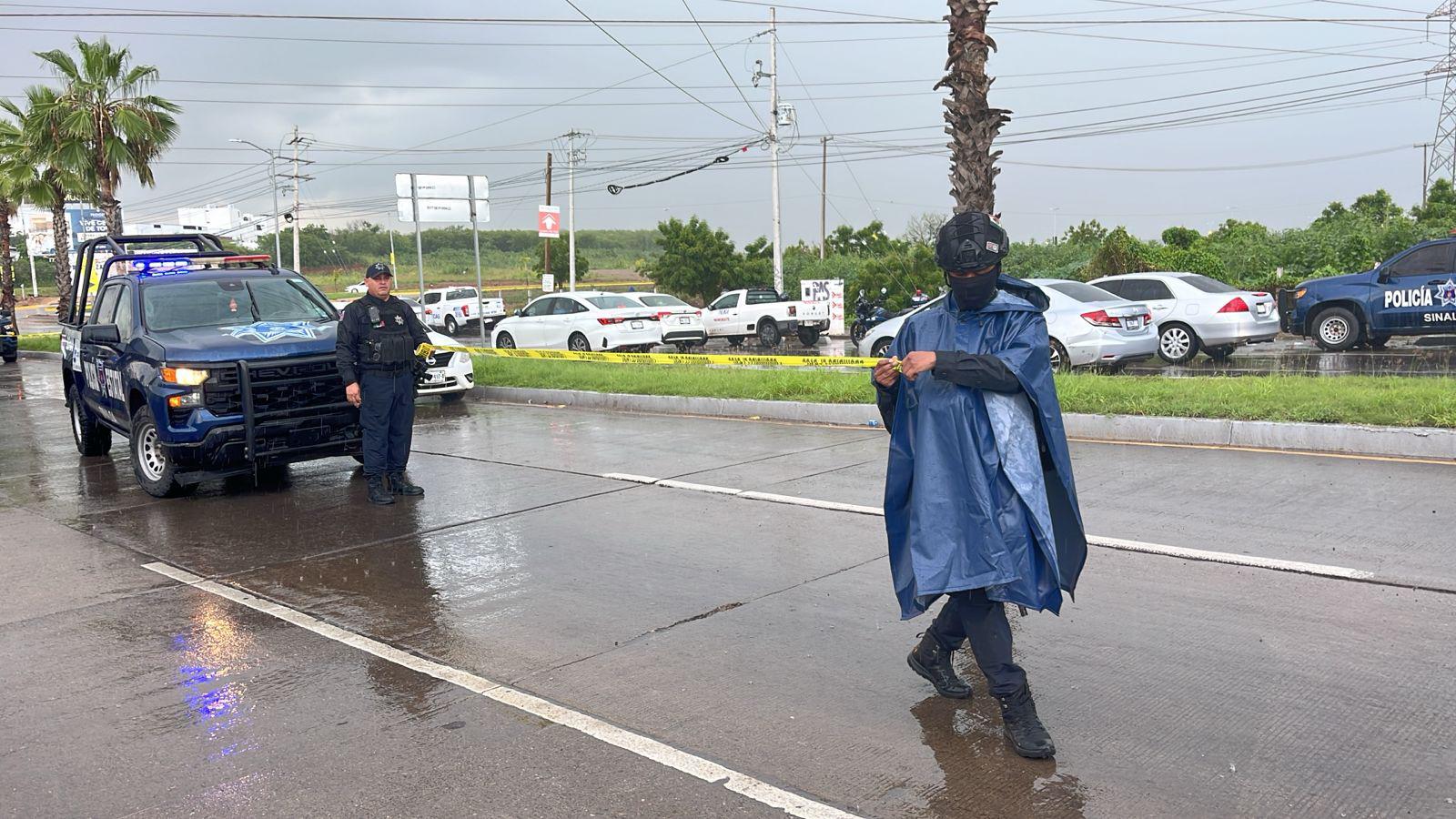 $!Atacan a balazos policías estatales y municipales en Culiacán